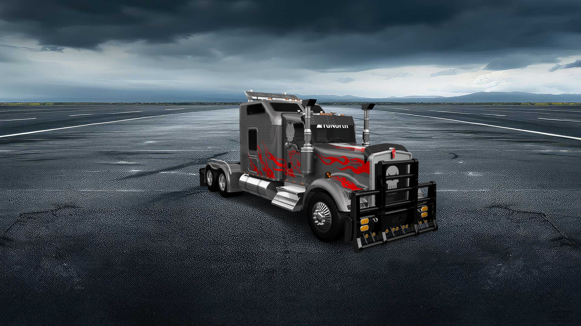 Kenworth W900 Sleeper Cab Truck 2015