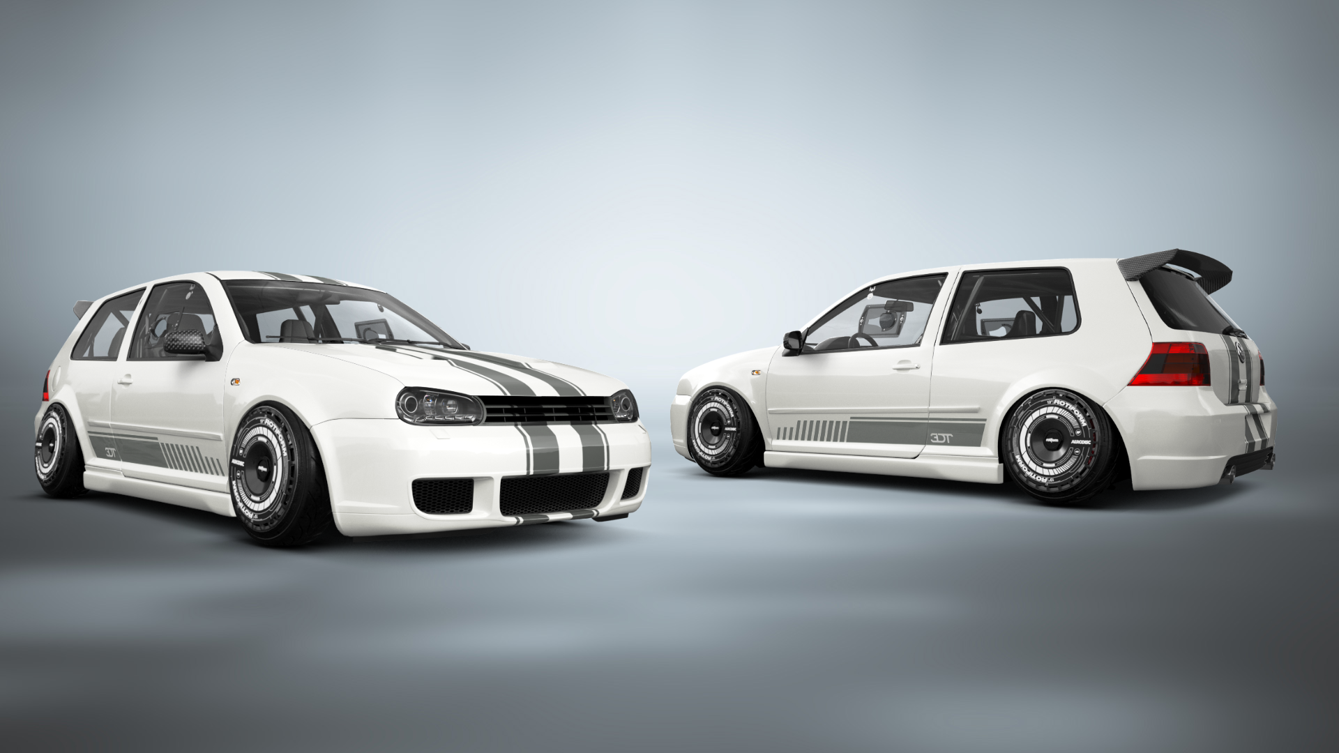 Volkswagen Golf 4 (mk4) 3 Door Hatchback 1997 tuning