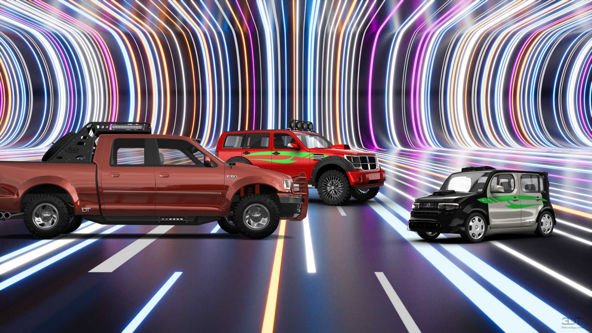 Ford F-150 SuperCrew 4 Door pickup truck 1997 tuning