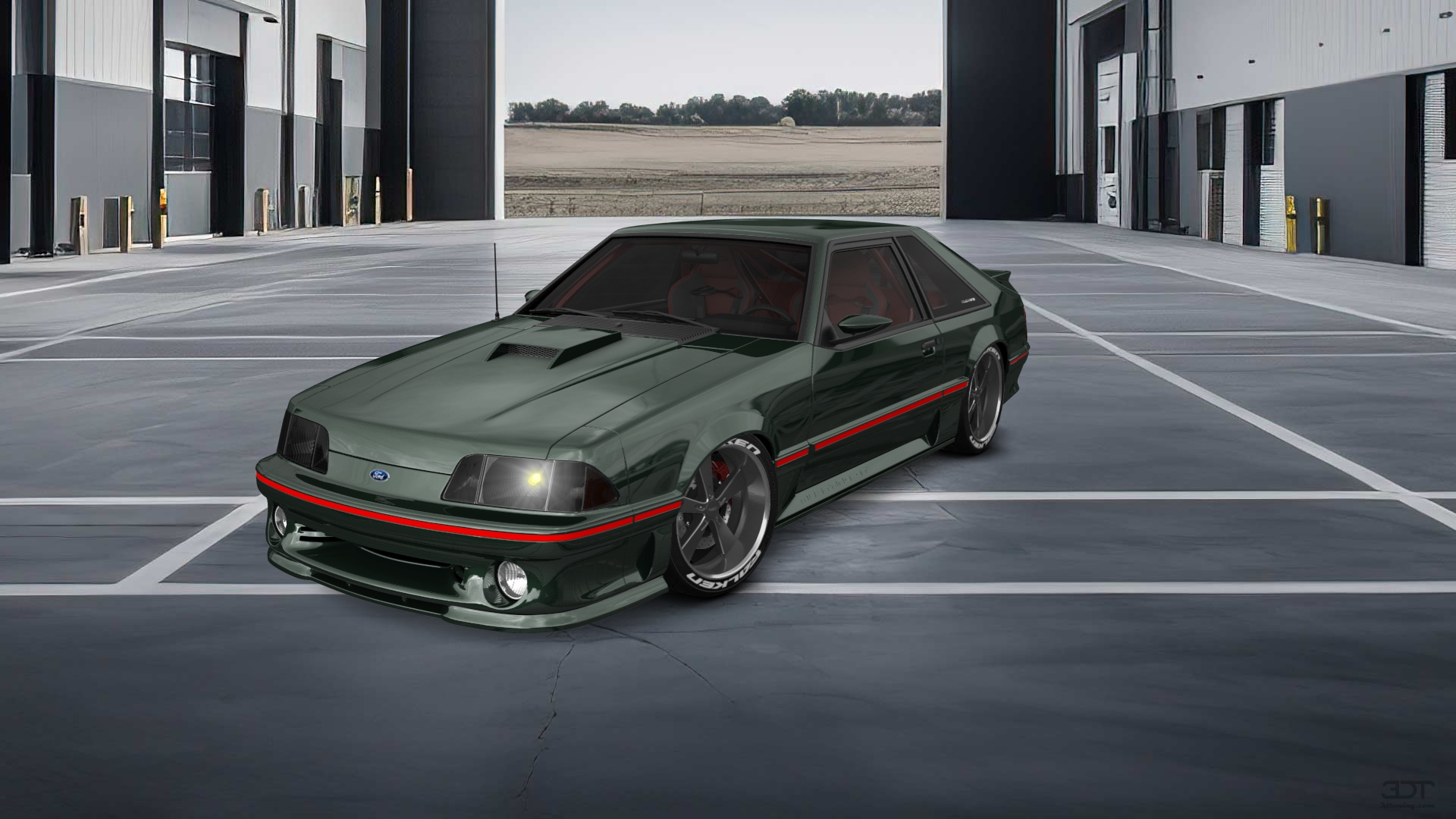 Ford Mustang 3 Door Hatchback 1988 tuning