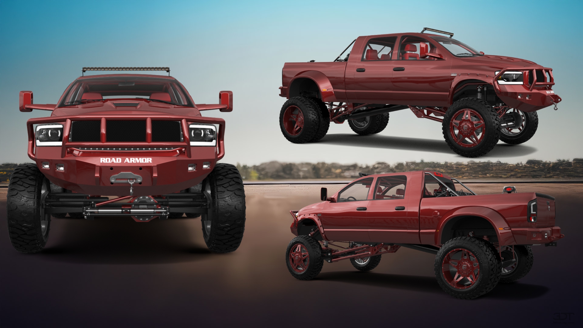 Dodge Ram 3500 Dually 4 Door pickup truck 2007 tuning