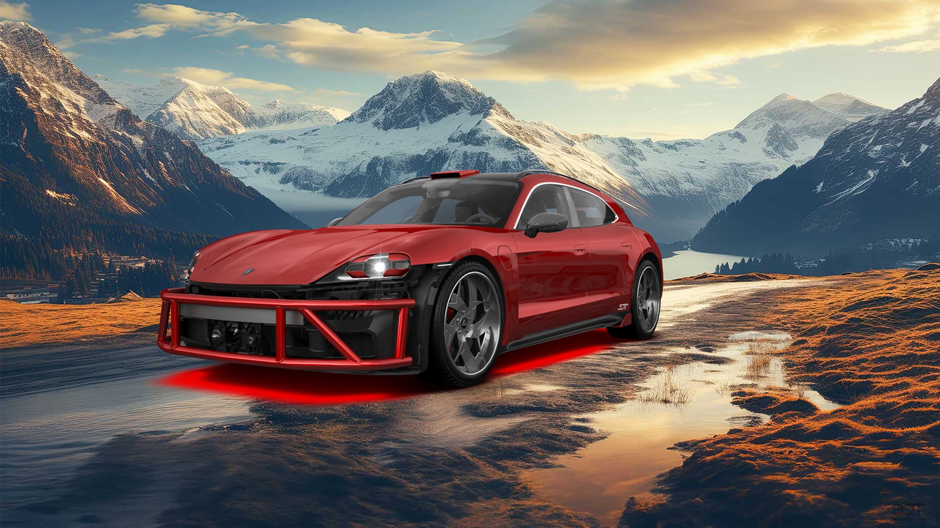 Porsche Taycan Sport Turismo Shooting Brake 2019 tuning