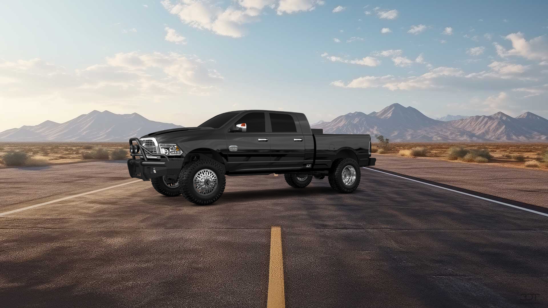 Dodge Ram 2500 Mega Cab 6.4 ft box 4 Door pickup truck 2010