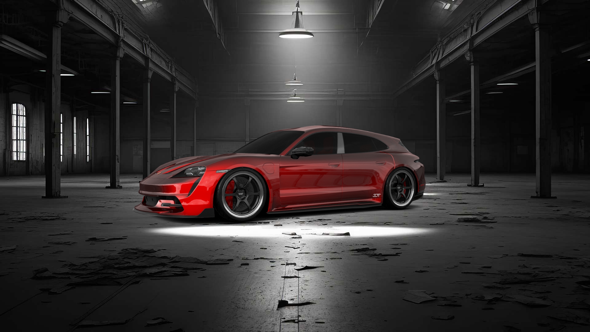 Porsche Taycan Sport Turismo Shooting Brake 2019 tuning