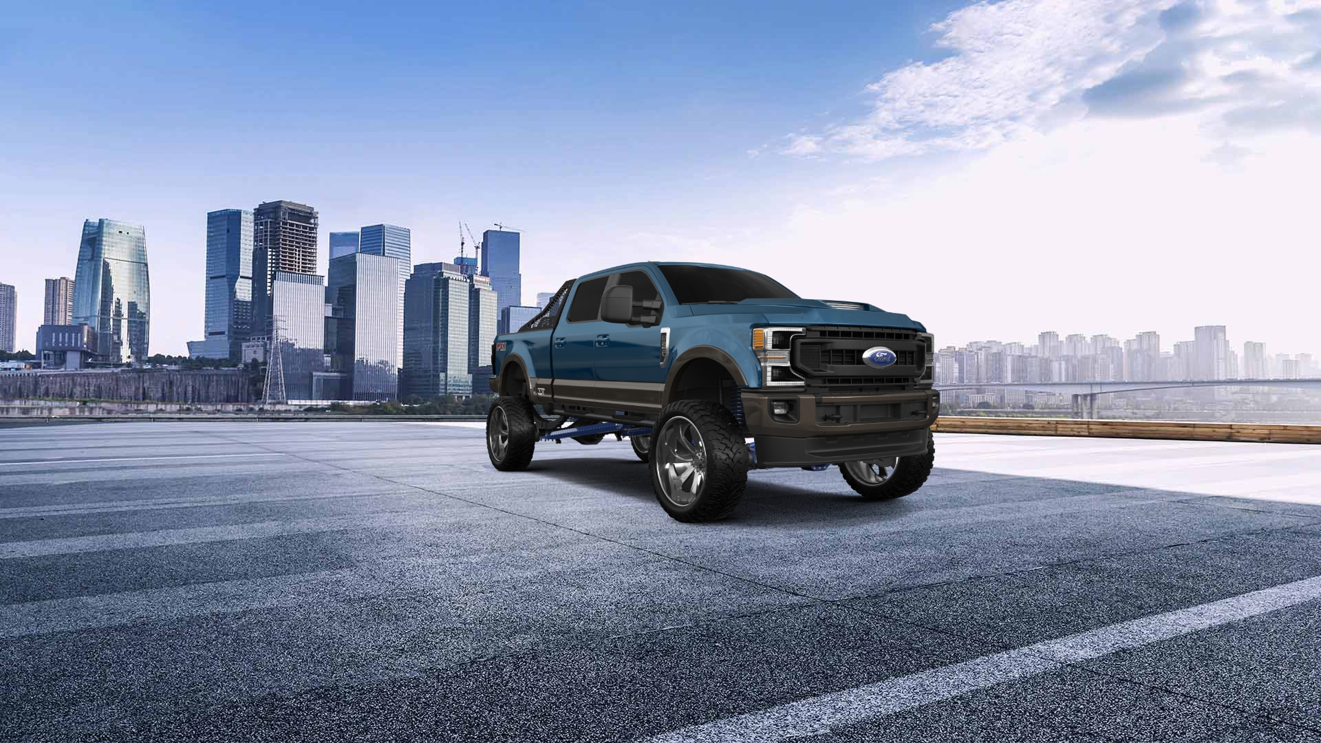 Ford F-250 4 Door pickup truck 2021