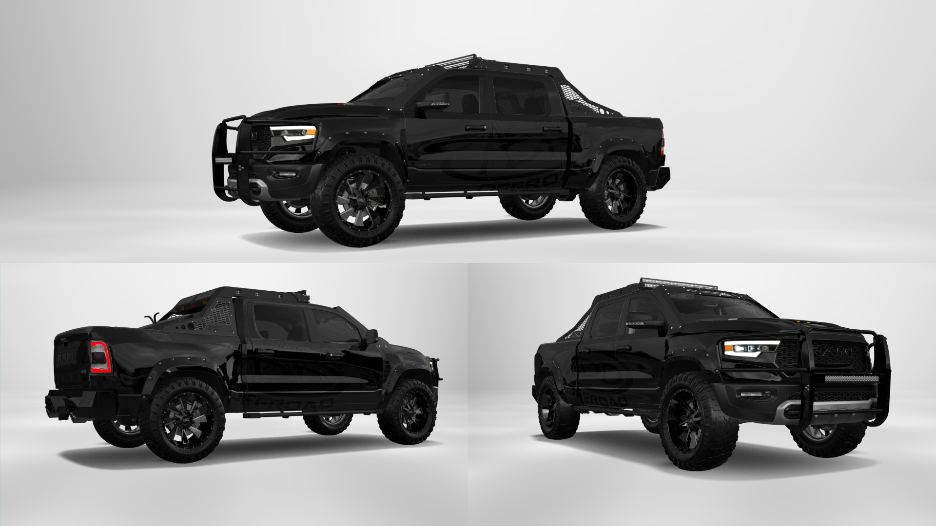 Dodge Ram 1500 TRX 4 Door pickup truck 2021