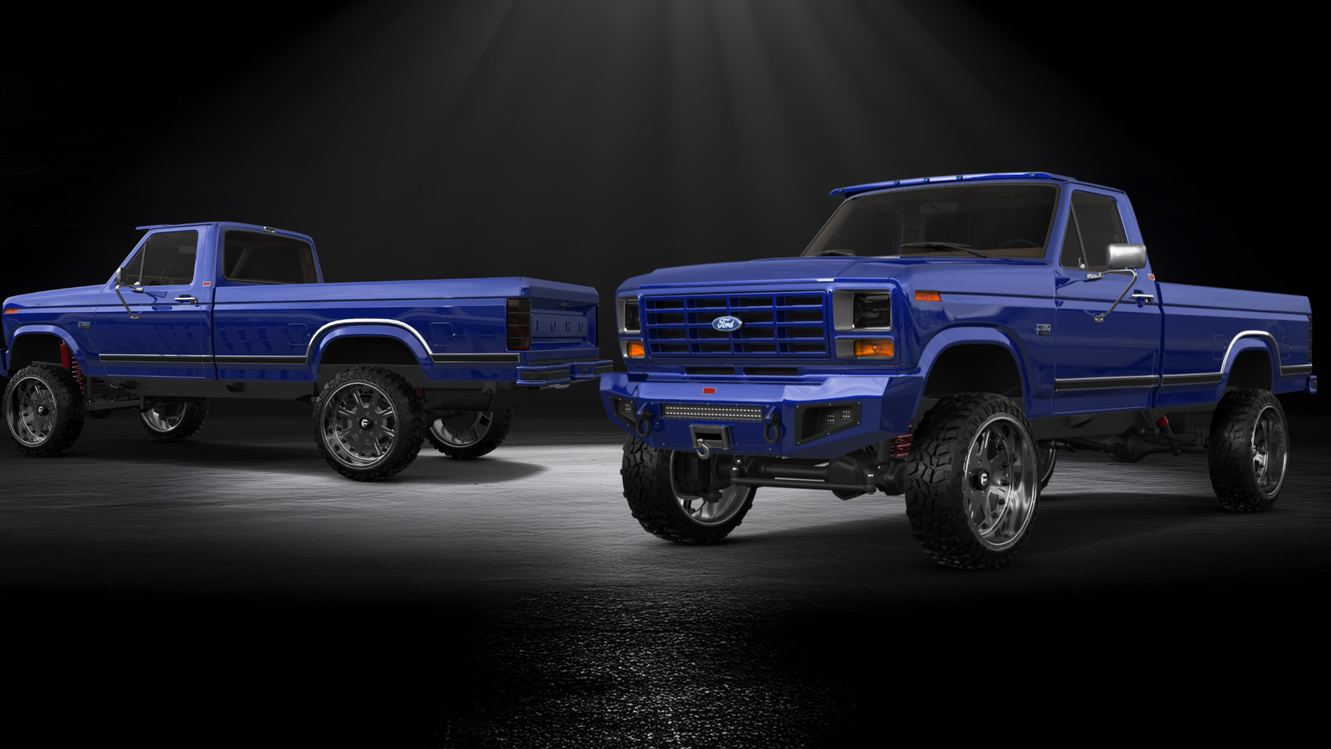 Ford F-150 2 Door pickup truck 1986