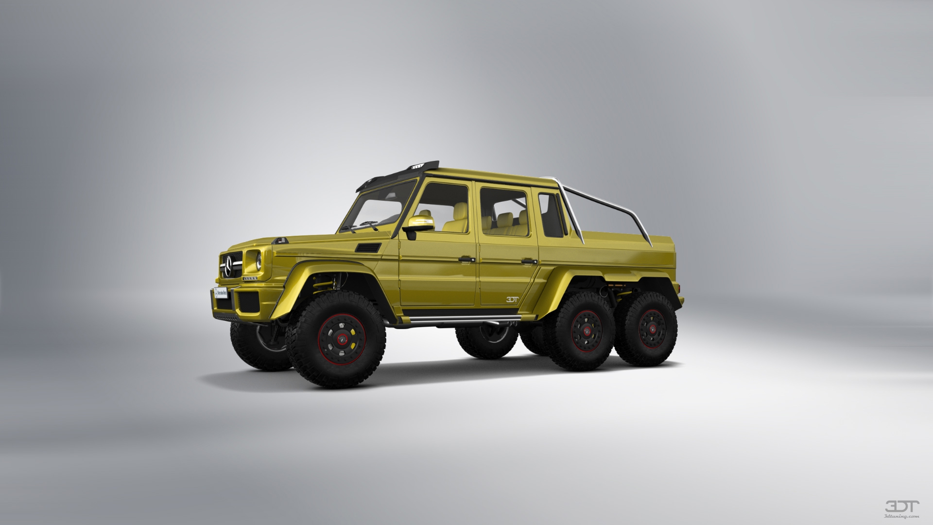 Mercedes G 63 AMG 6x6 4 Door pickup truck 2013 tuning
