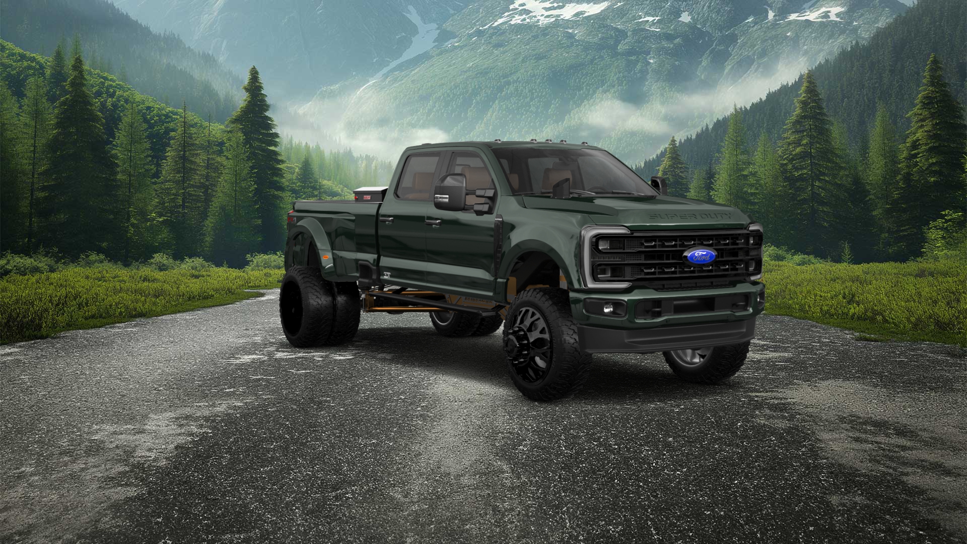 Ford F-350 DRW Crew Cab 4 Door pickup truck 2023 tuning