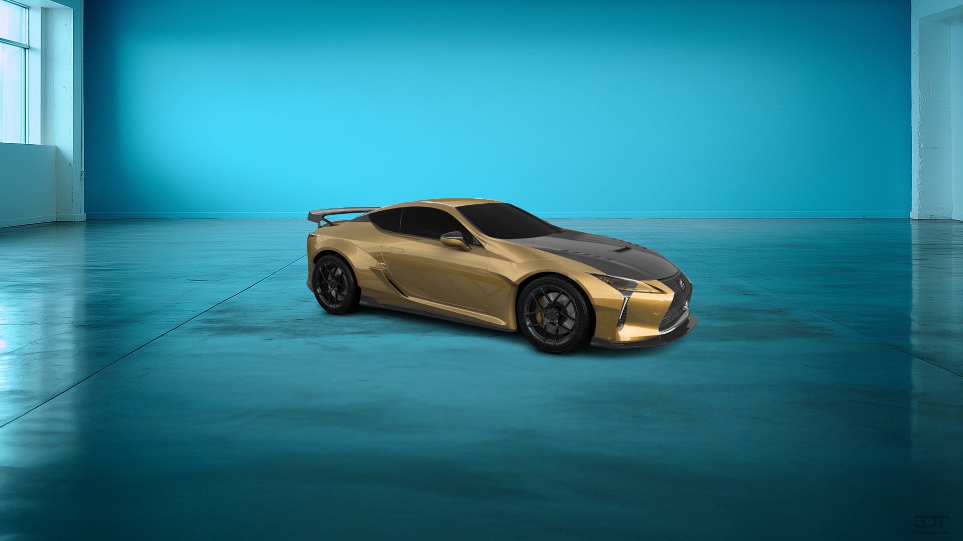 Lexus LC500 2 door fastback coupe 2017 tuning