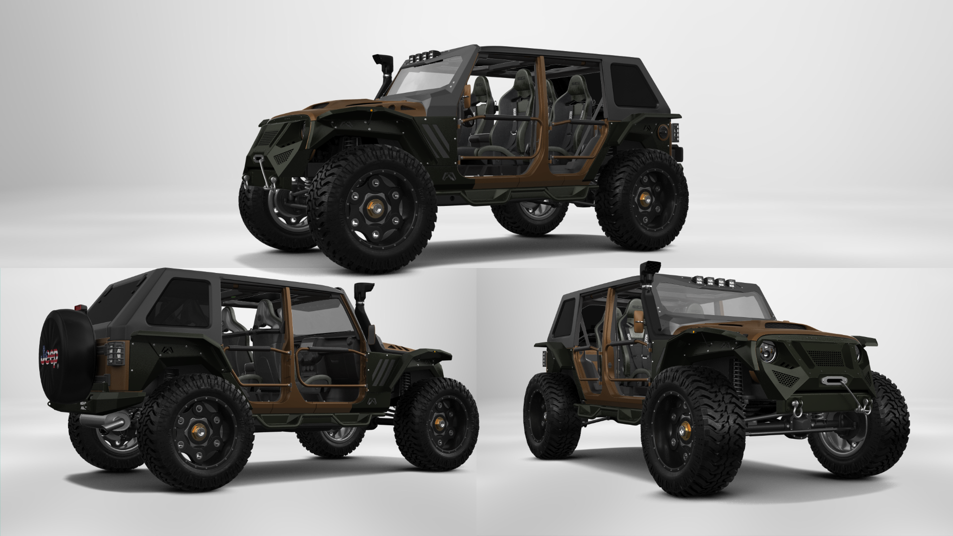 Jeep Wrangler Unlimited JK Rubicon Recon 4 Door SUV 2017