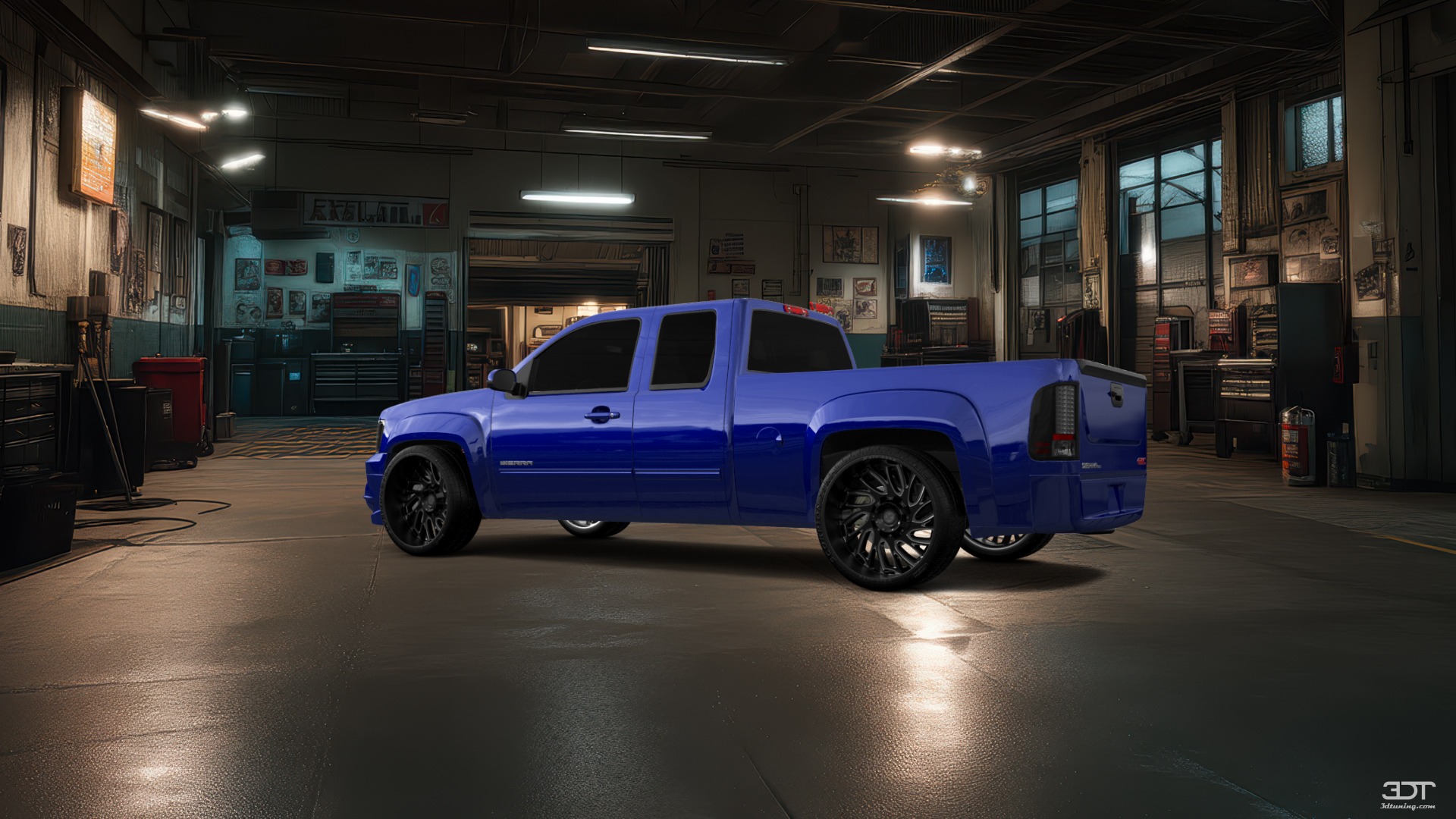 Tuning GMC Sierra 1500 Double Cab 6.6 ft box 2 Door truck 2007