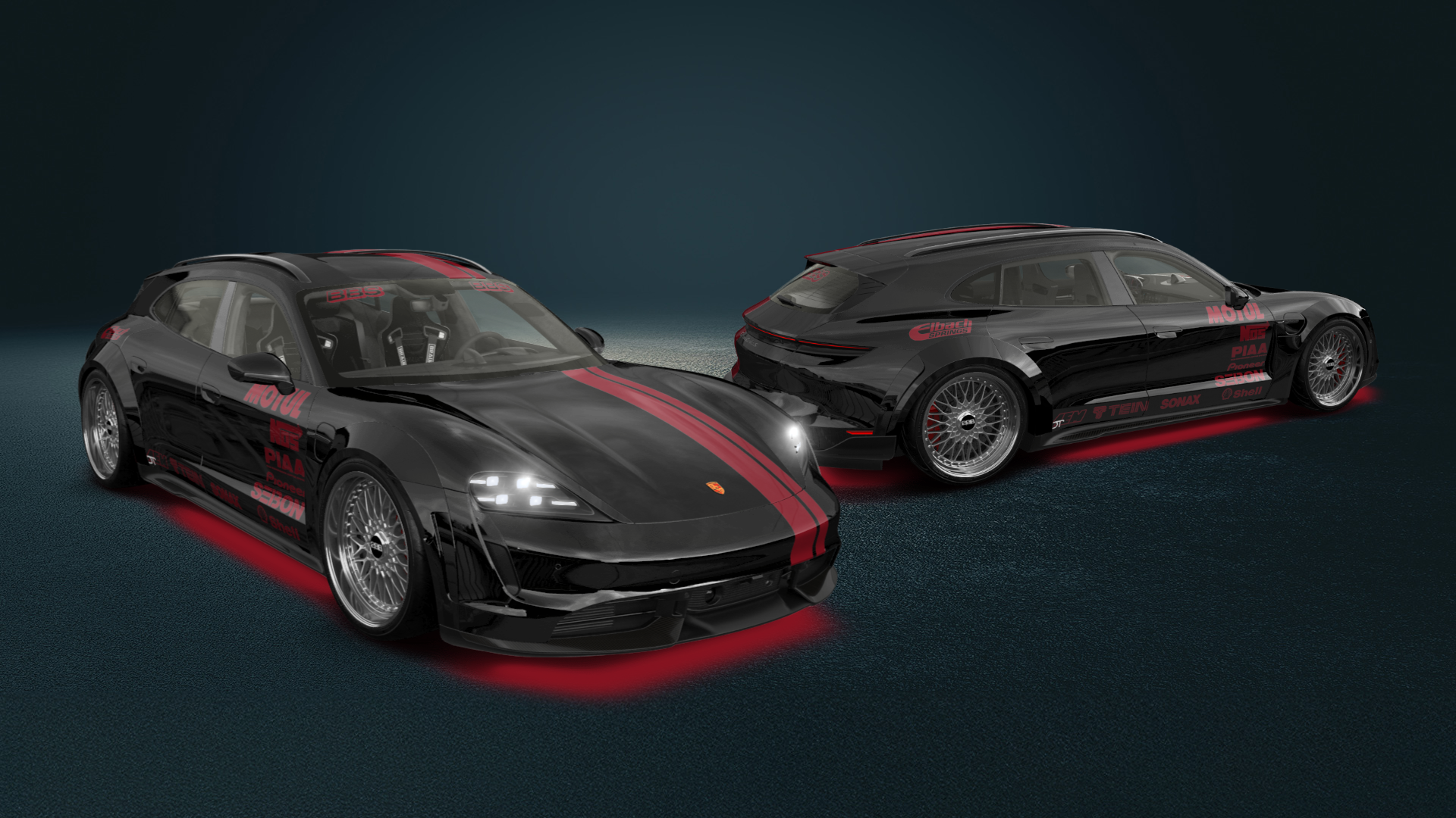 Porsche Taycan Sport Turismo Shooting Brake 2019 tuning