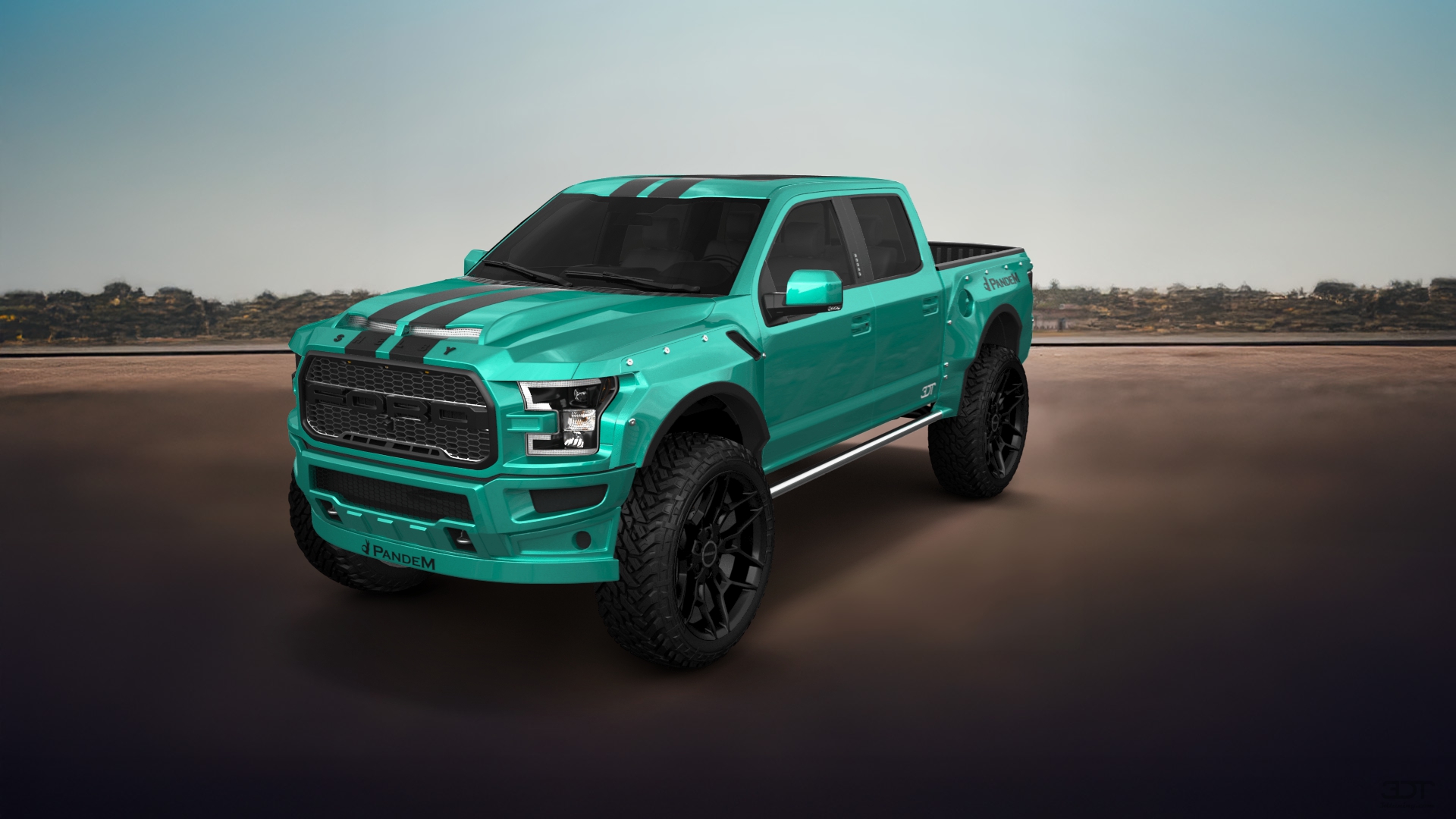 Ford F-150 Raptor 4 Door pickup truck 2017 tuning
