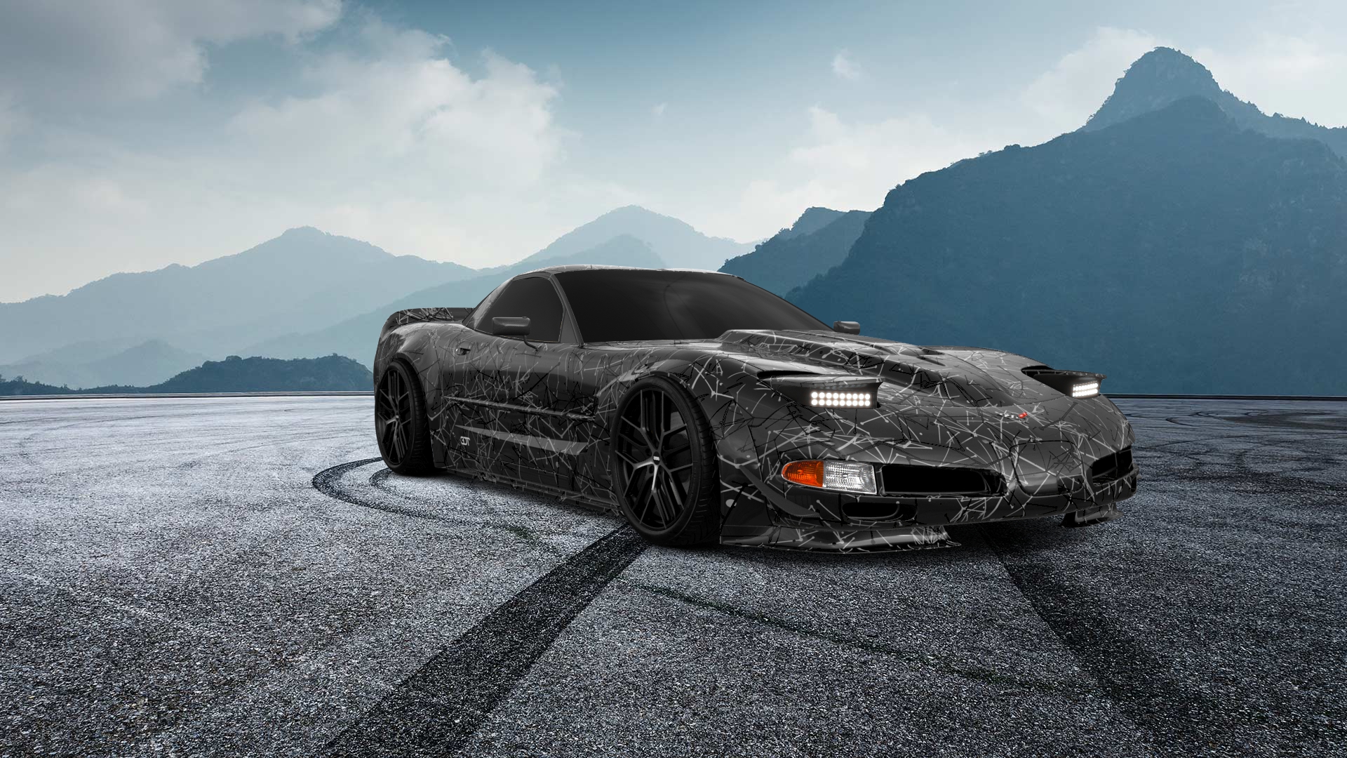 Chevrolet Corvette C5 Fastback 2 Door Coupe 1997 tuning