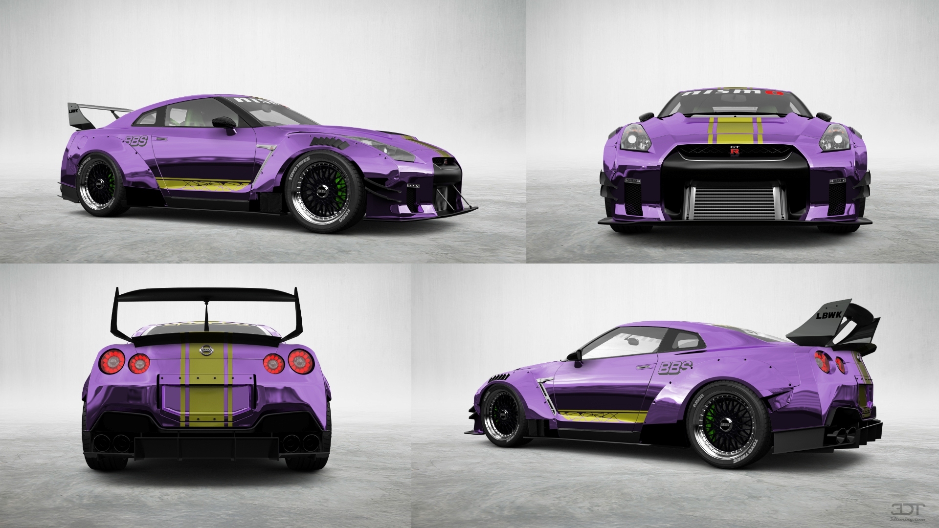 Nissan GT-R 2 Door Coupe 2010 tuning
