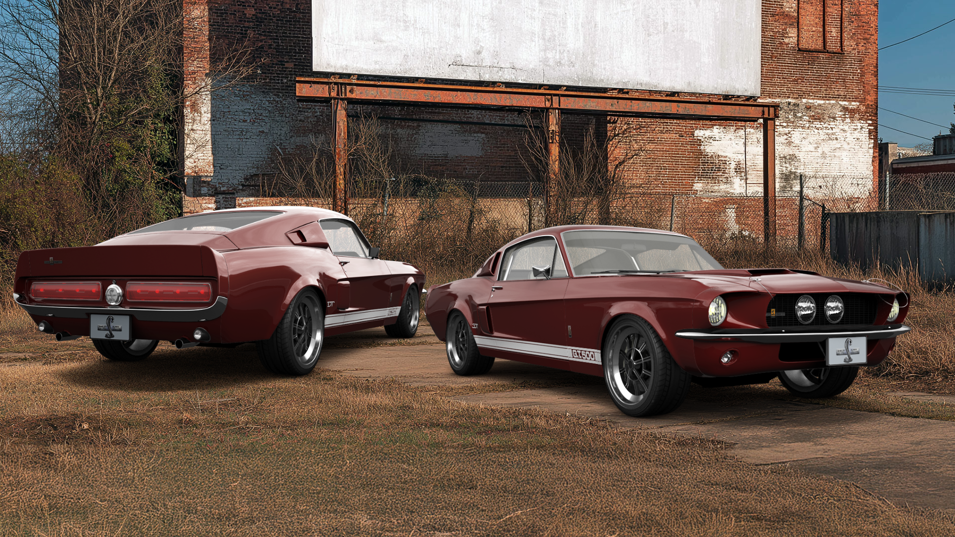 Mustang GT500 2 Door Coupe 1968 Images