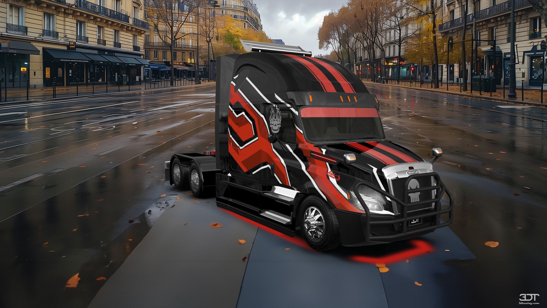 Freightliner Cascadia Sleeper Cab Truck 2018 tuning