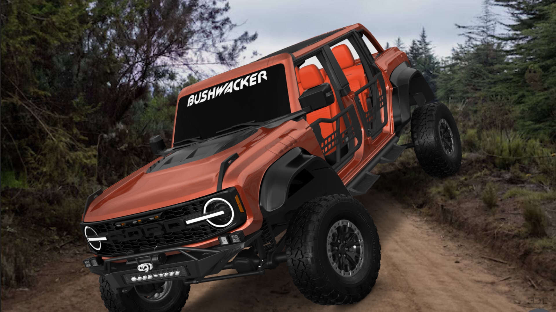 Ford Bronco Raptor 4 Door pickup truck 2022 tuning