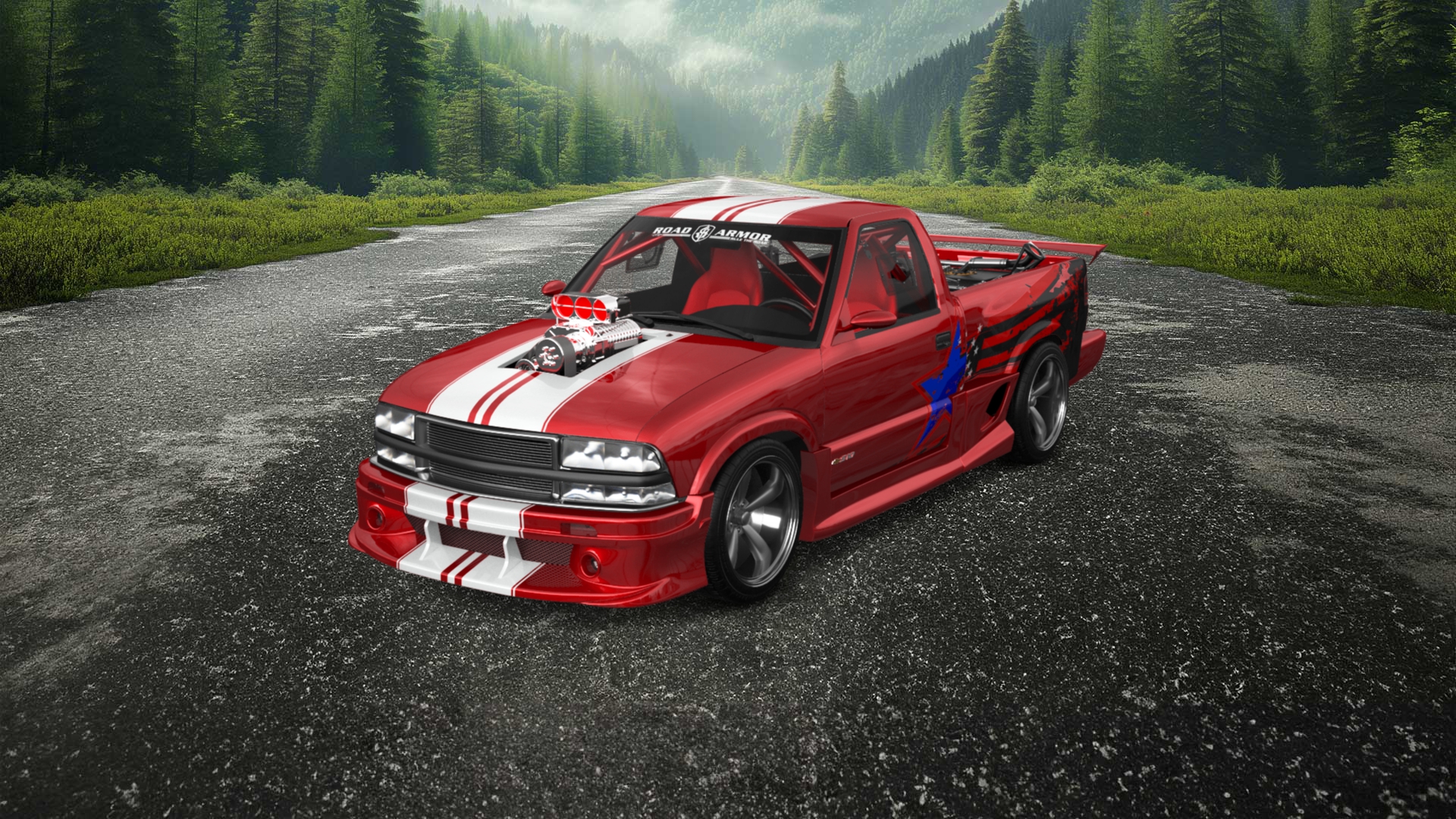 Chevrolet S-10 Stepside 2 Door pickup truck 1999 tuning