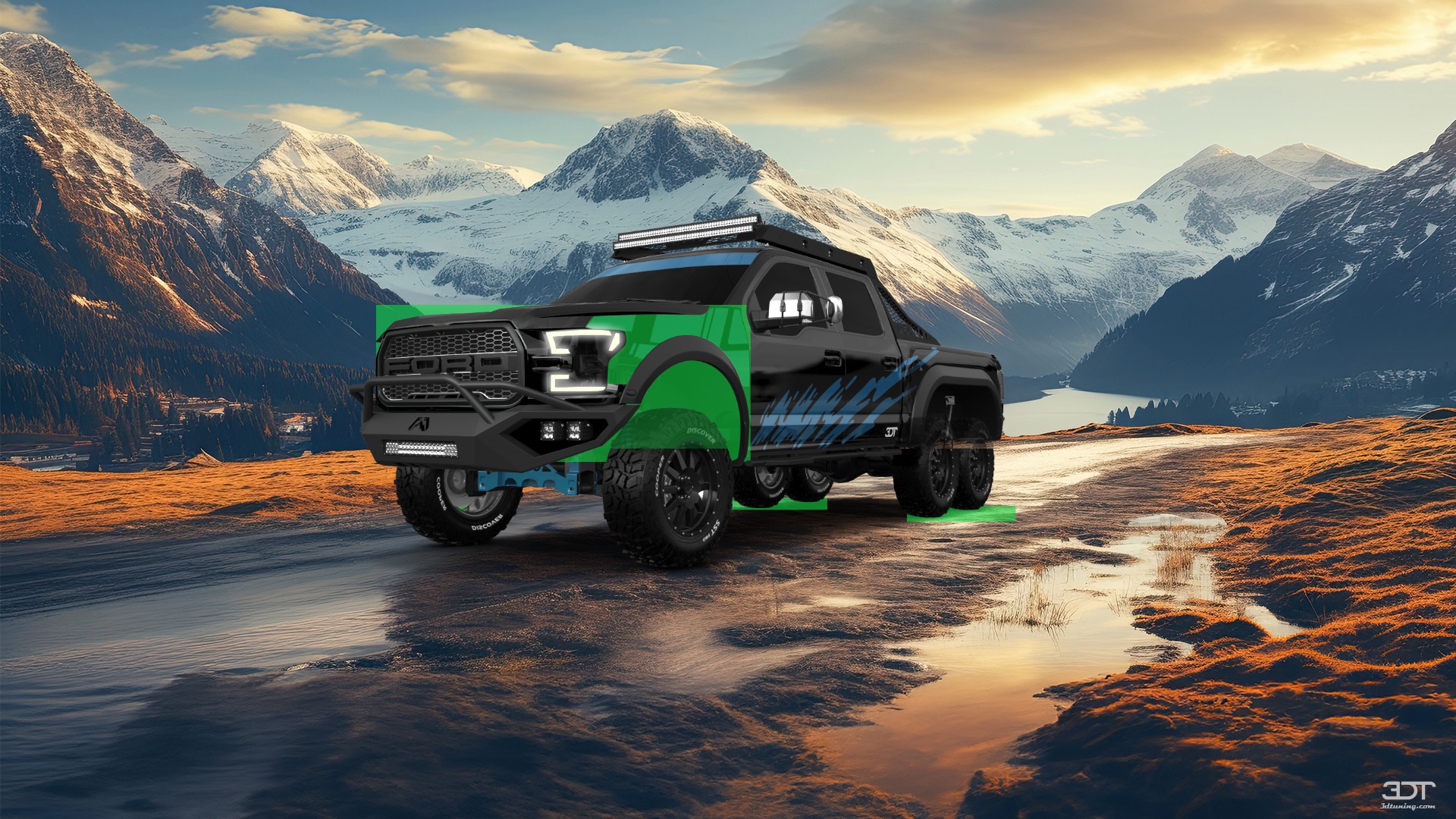 Ford Hennessey VelociRaptor 6x6 Truck 2017 tuning