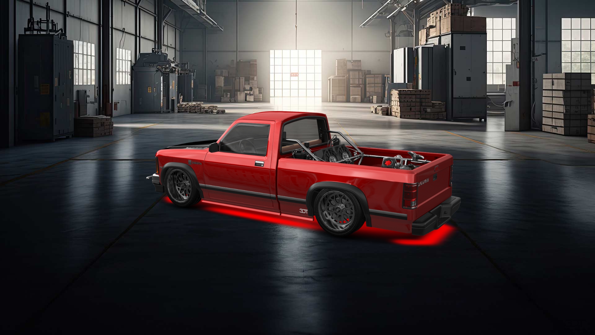 Dodge Dakota Regular Cab 2 Door pickup truck 1987