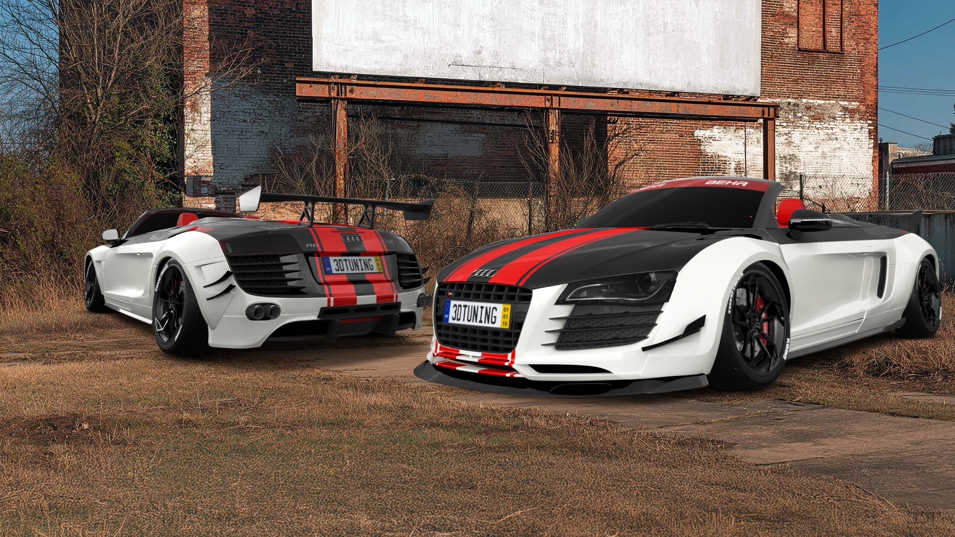 Audi R8 Spyder 2 Door Convertible 2008 tuning
