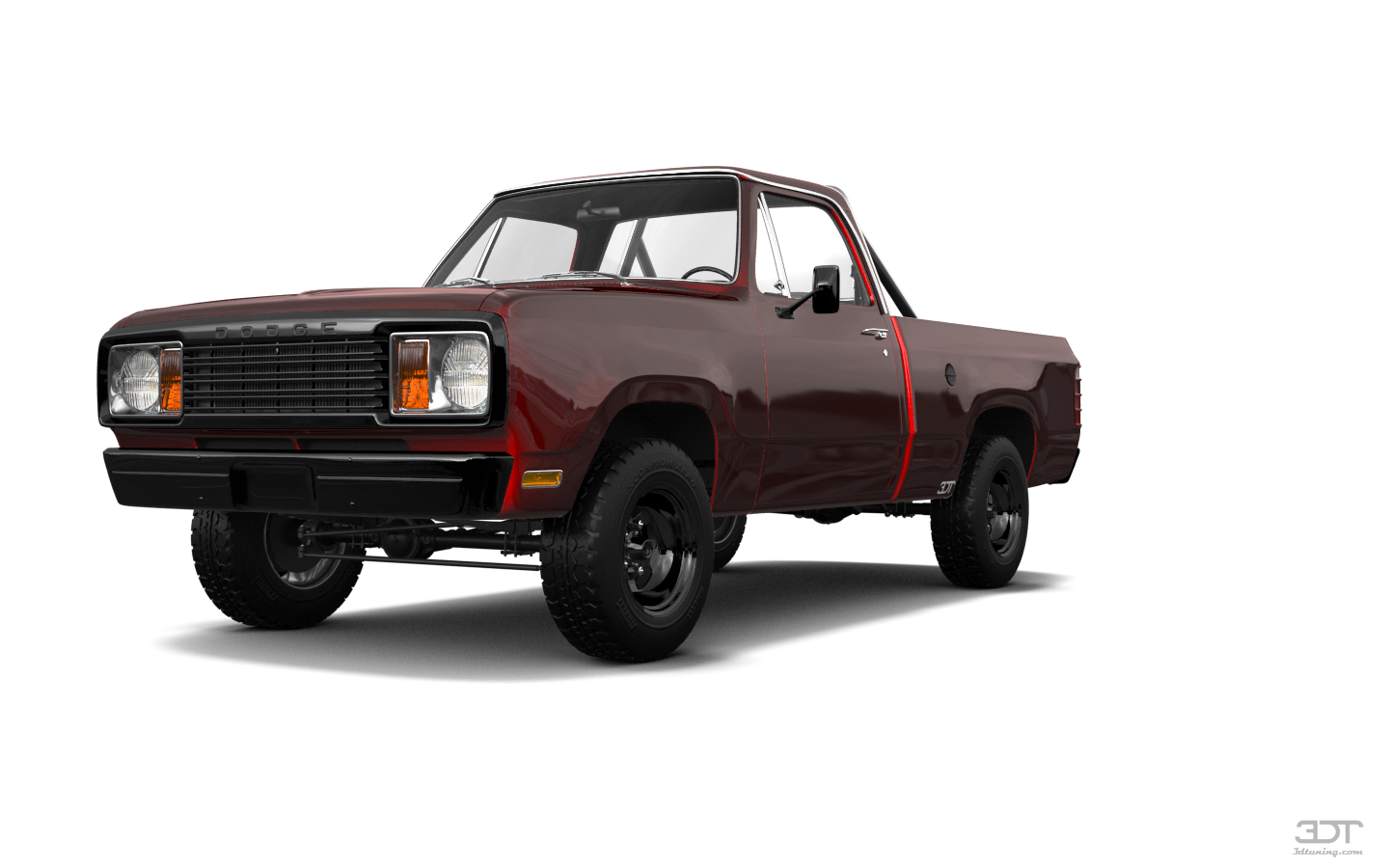 Dodge Power Wagon W200 2 Door pickup truck 1977