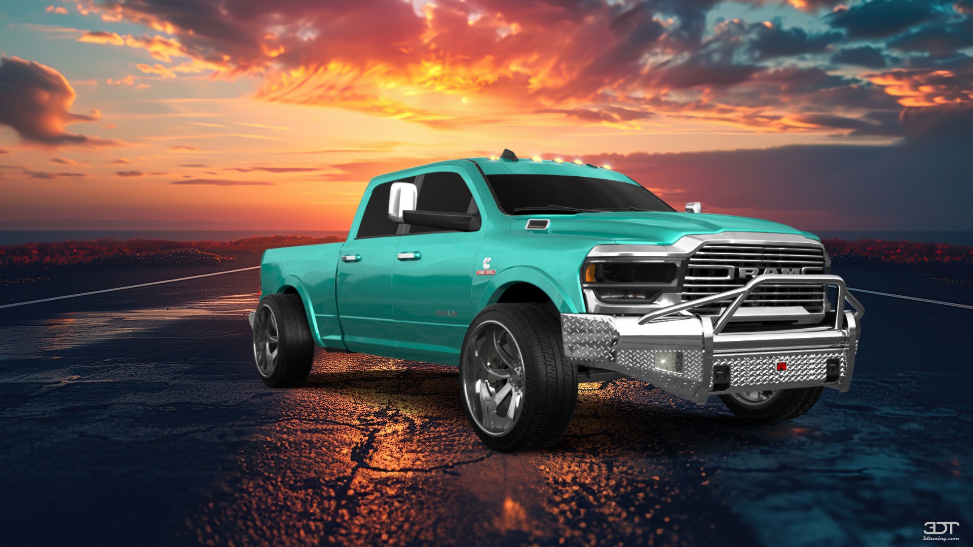 Dodge Ram 2500 4 Door pickup truck 2020 tuning