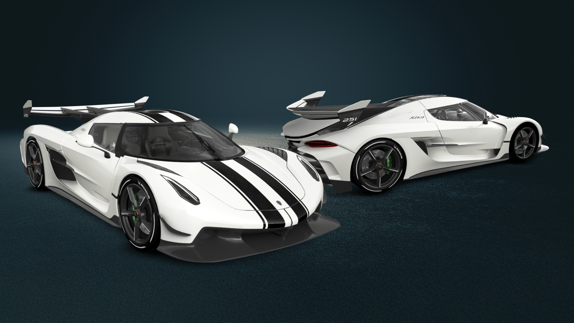 Koenigsegg Jesko 2 door targa top 2020 tuning