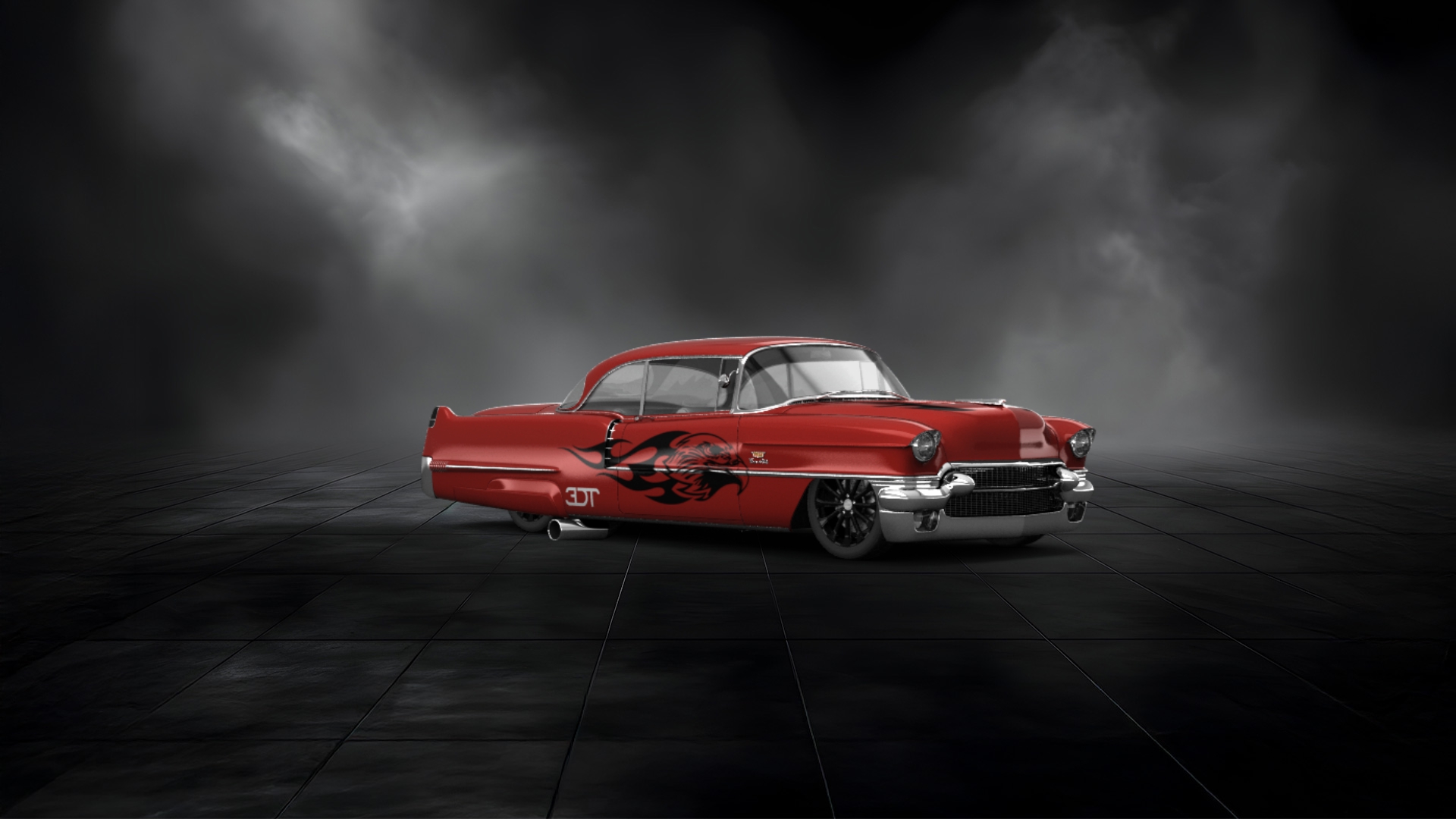 Cadillac De Ville Coupe 1956 tuning