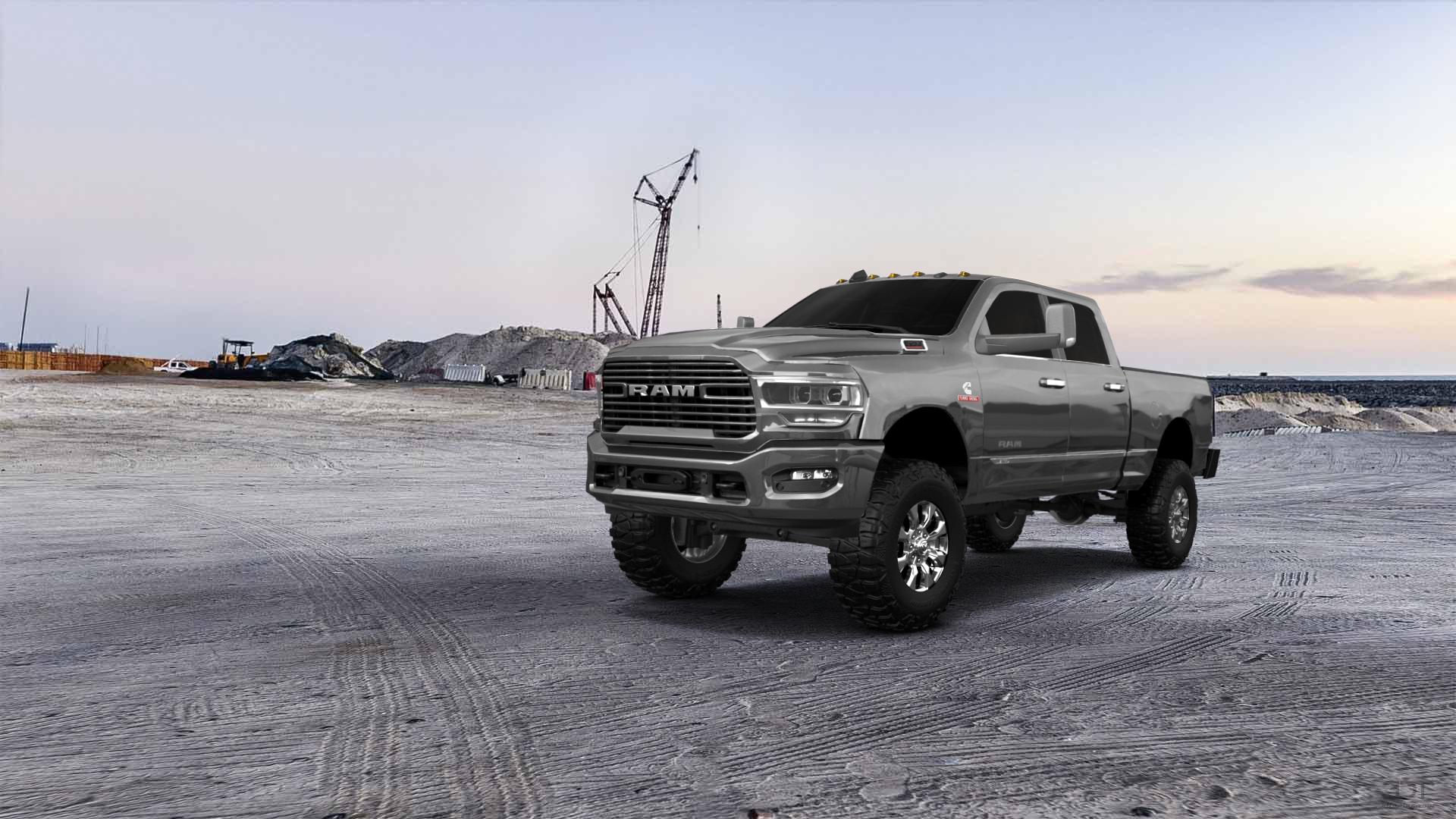 Dodge Ram 2500 4 Door pickup truck 2020 tuning