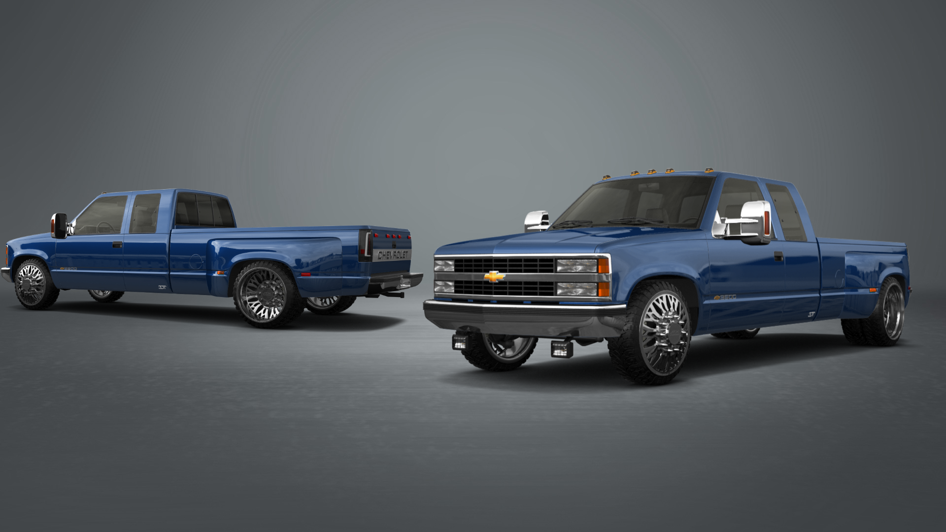 Chevrolet K3500 Extended Cab Pickup Truck 1988 tuning