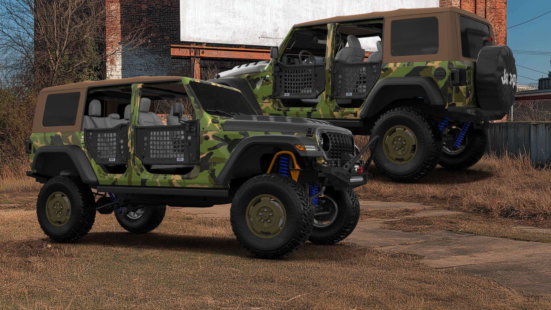 Jeep Wrangler JL 4 Door SUV 2024 tuning