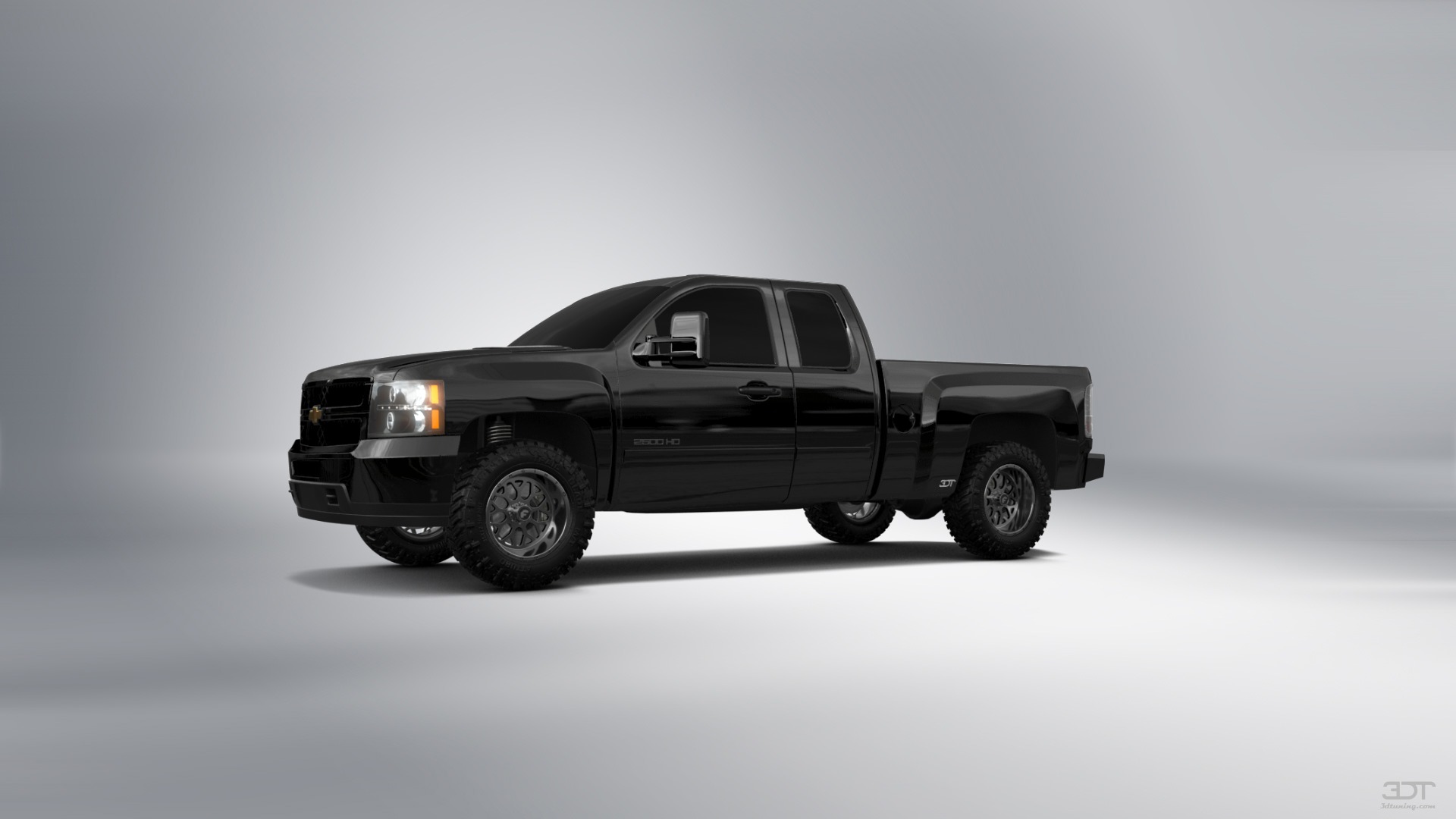 Chevrolet Silverado 2500 HD Extended Cab Pickup Truck 2007