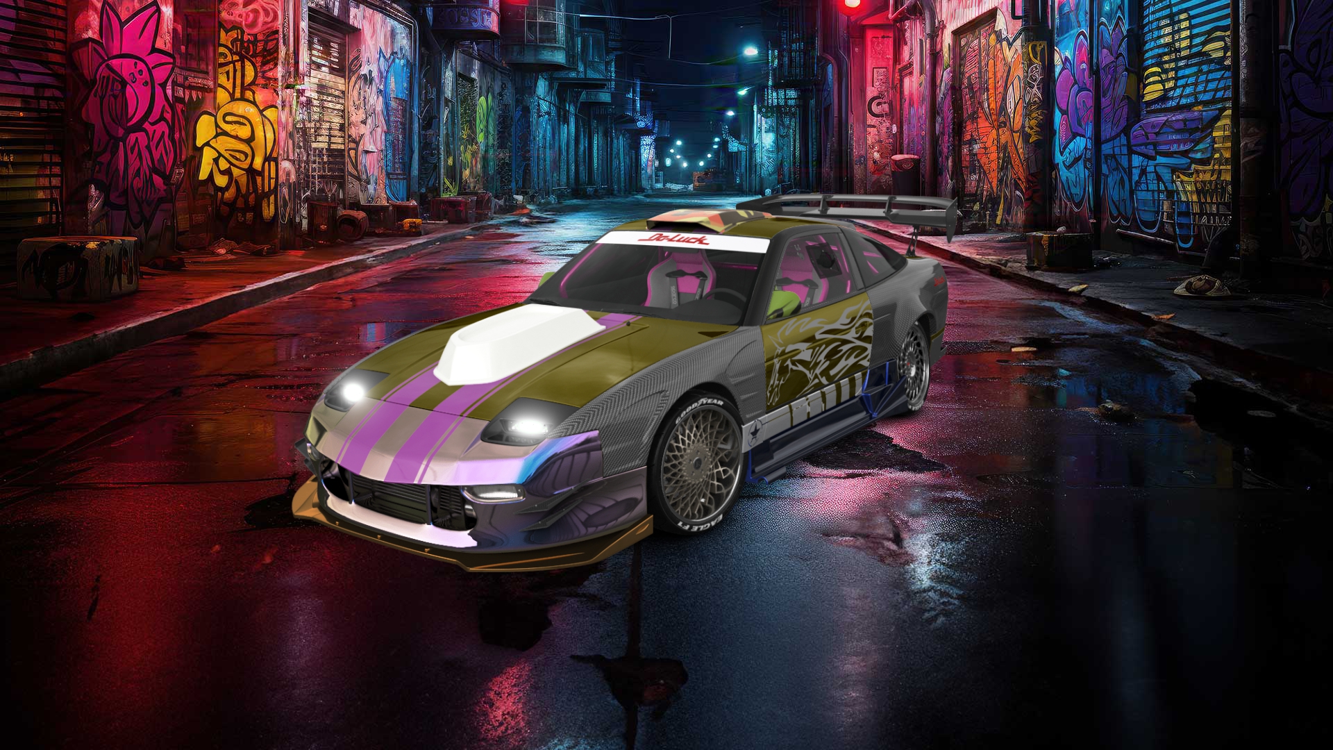 Nissan 240SX 3 Door Hatchback 1989 tuning