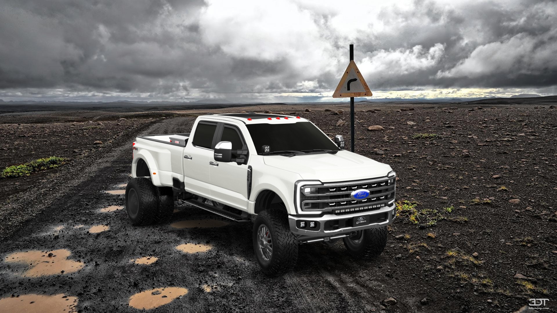 Ford F-350 DRW Crew Cab 4 Door pickup truck 2023 tuning