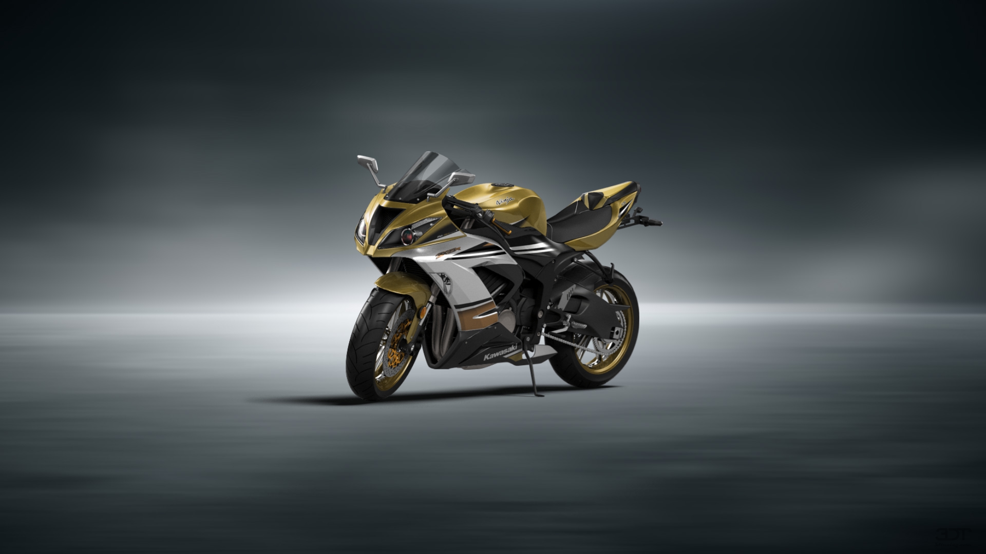 Kawasaki Ninja ZX 6R Sport Bike 2015 tuning