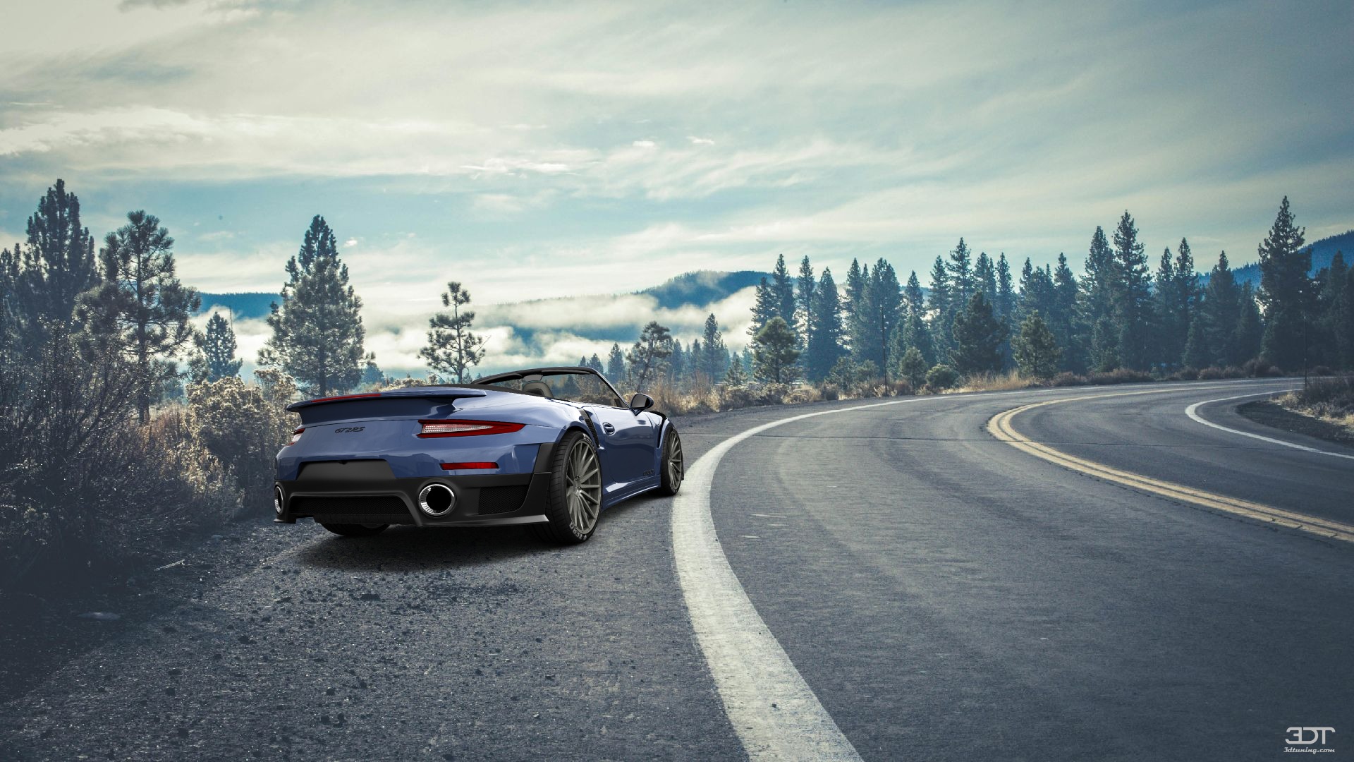 Porsche 911 Turbo S 2 Door Convertible 2014 tuning