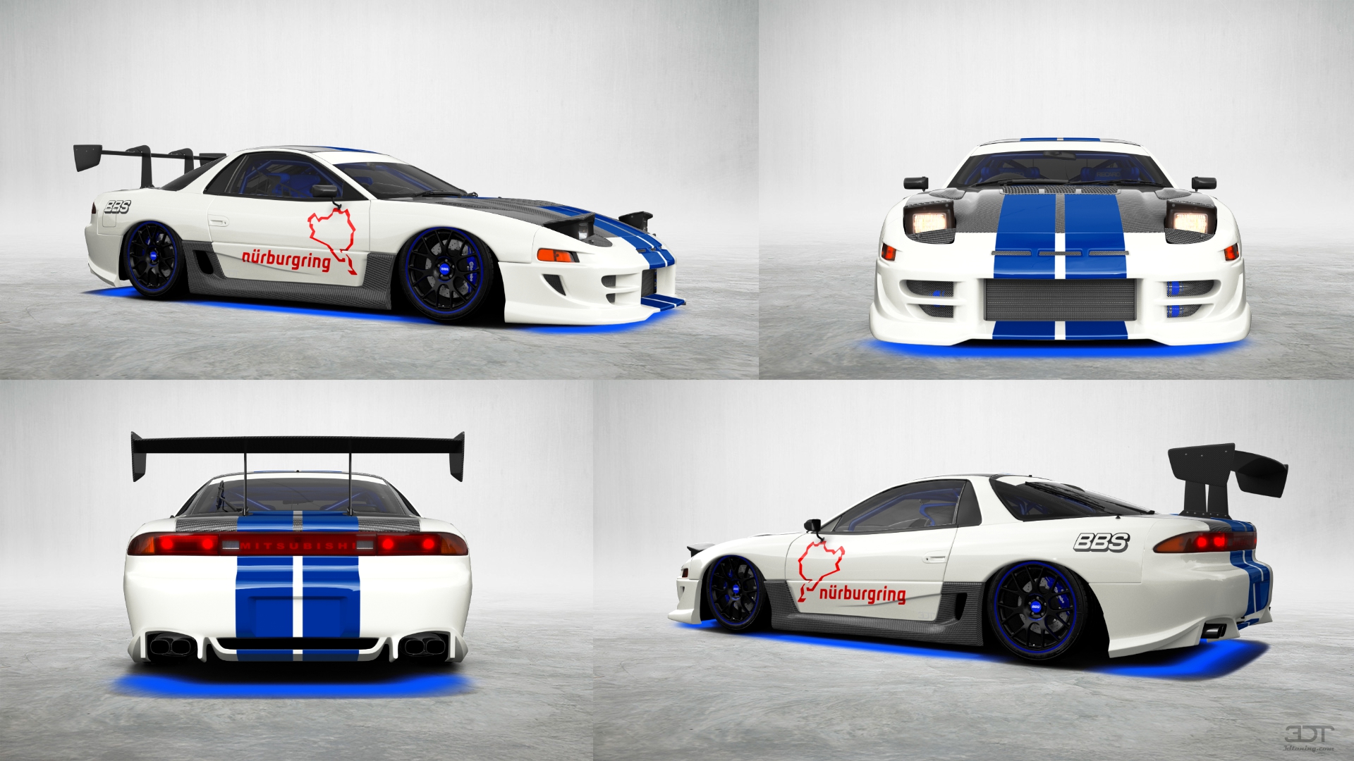 Mitsubishi 3000GT 2 Door Coupe 1991 tuning