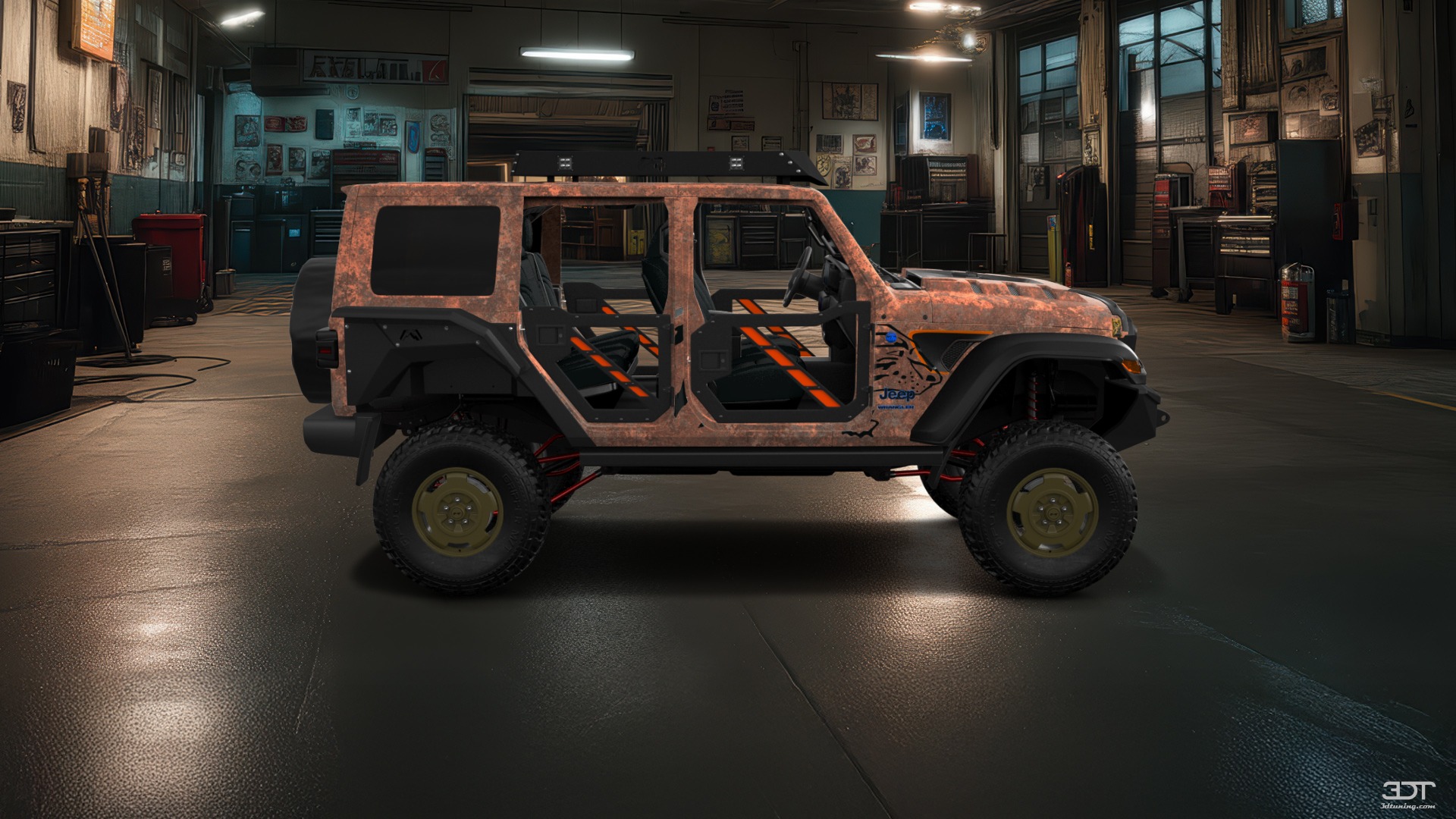 Jeep Wrangler JL 4 Door SUV 2024 tuning