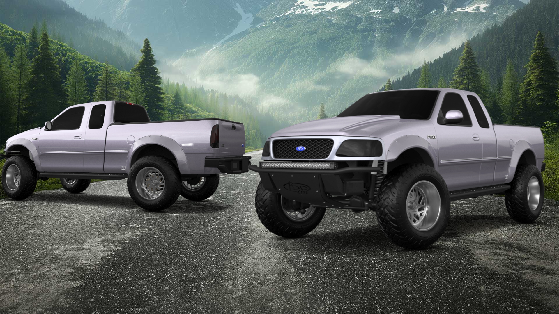 Ford F-150 SuperCab 2 Door pickup truck 1997 图片