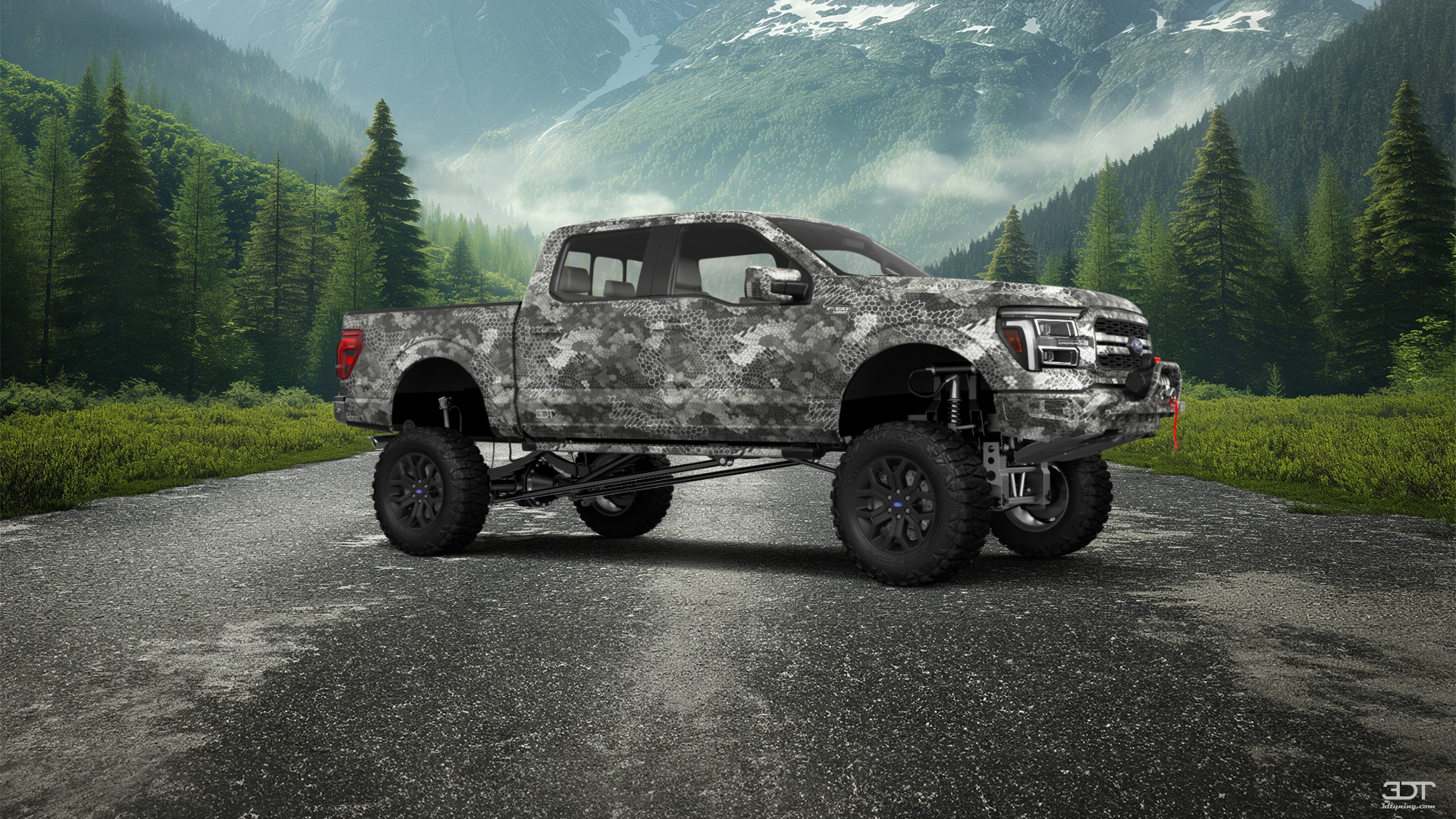 Ford F-150 SuperCrew 4 Door pickup truck 2024