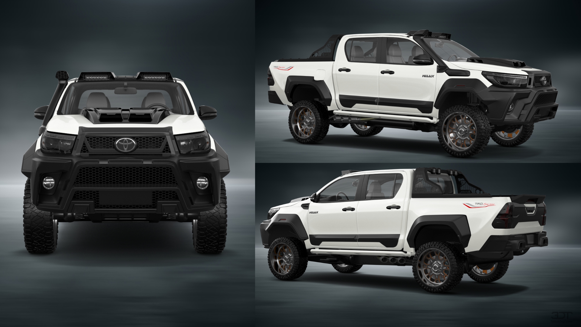 Toyota Hilux Double Cab 4 Door pickup truck 2015