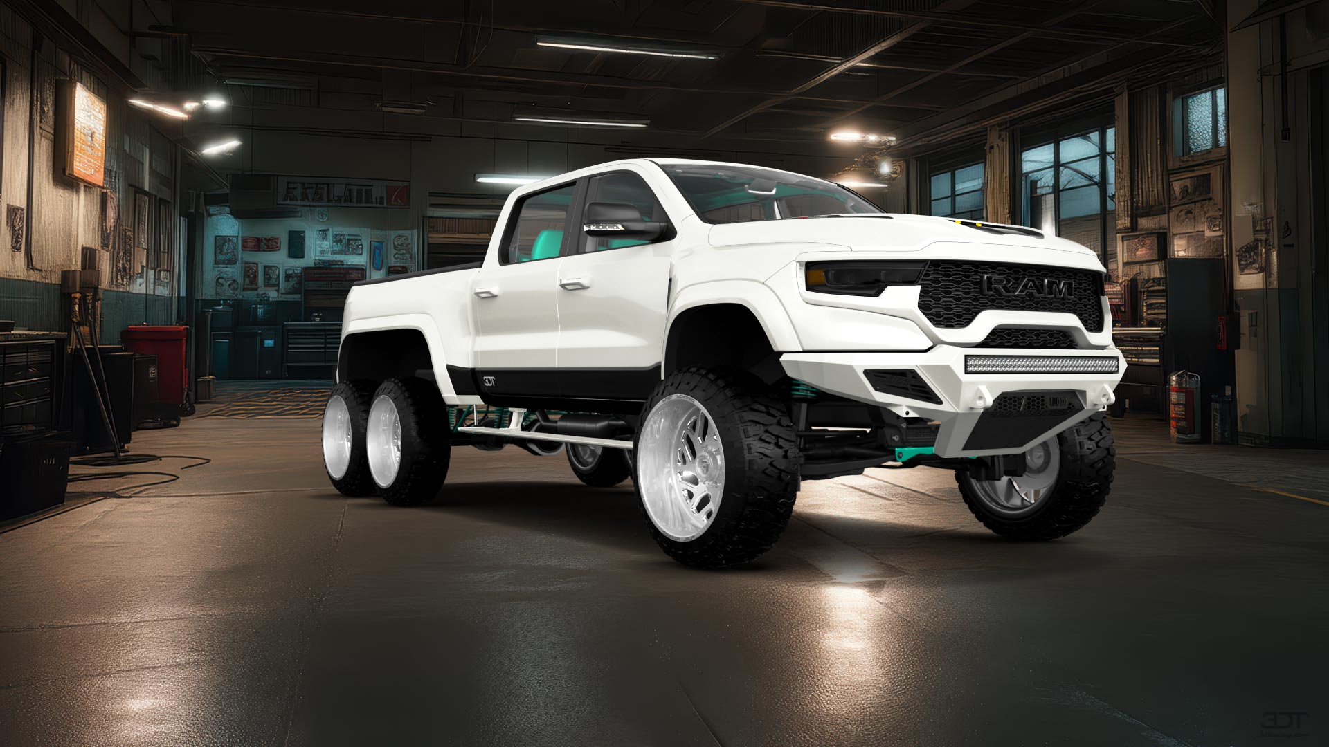 Dodge Ram Hennessey Mammoth 6X6 Truck 2021 tuning