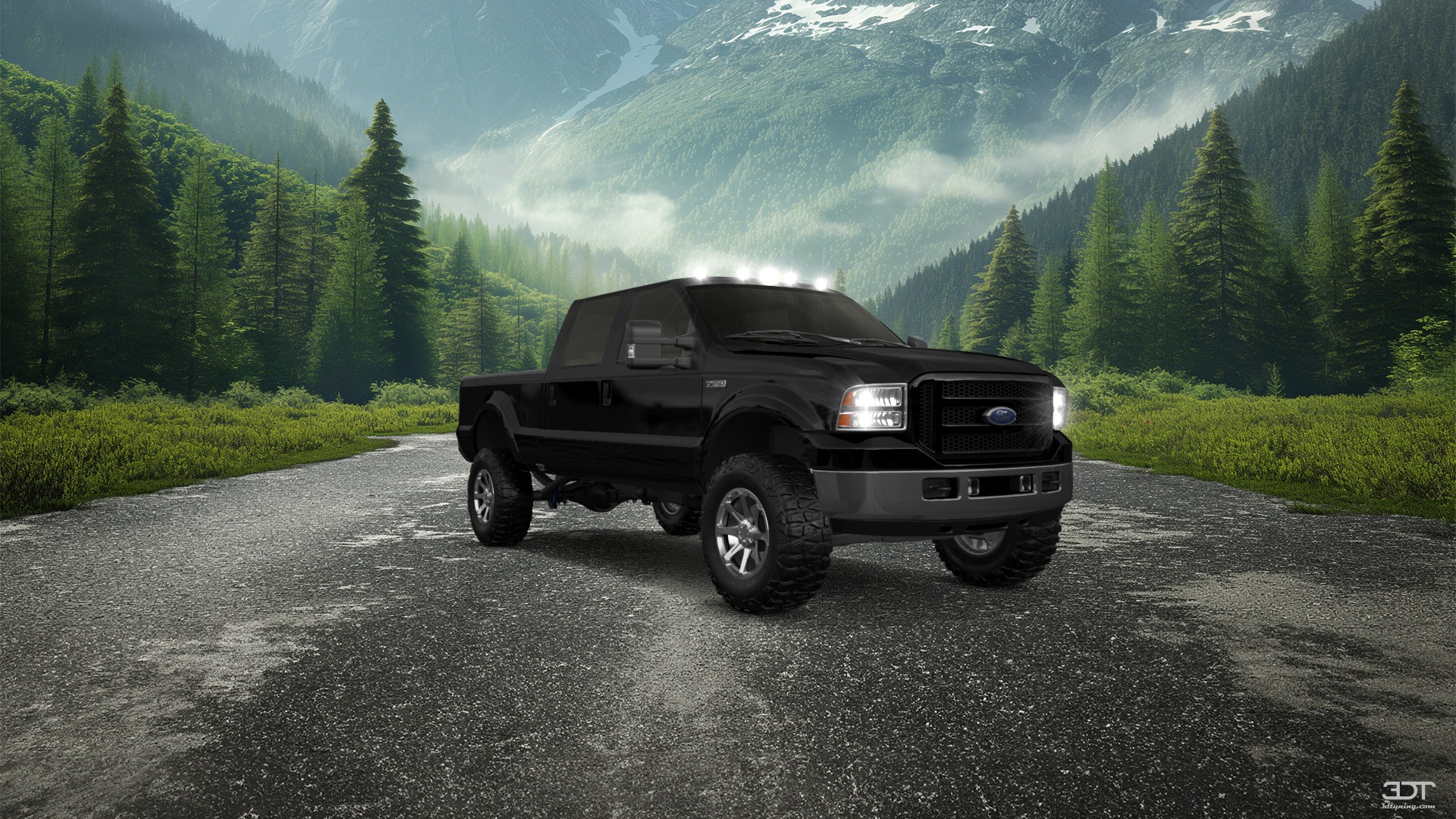 Ford F-250 Crew Cab 4 Door pickup truck 1999