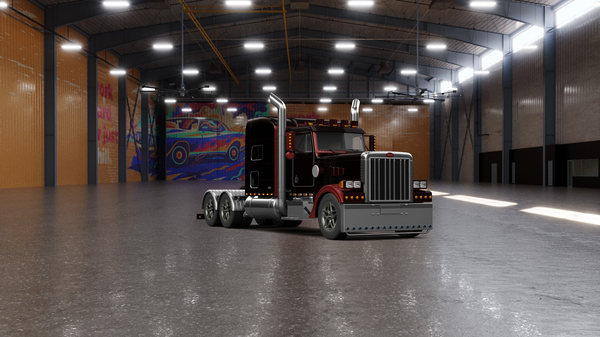 Peterbilt 359 Truck 1987