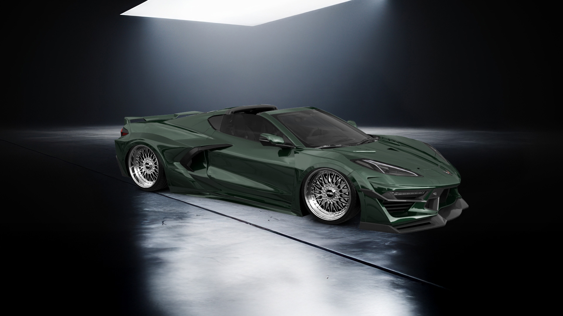 Chevrolet Corvette 2 door targa top 2020 tuning