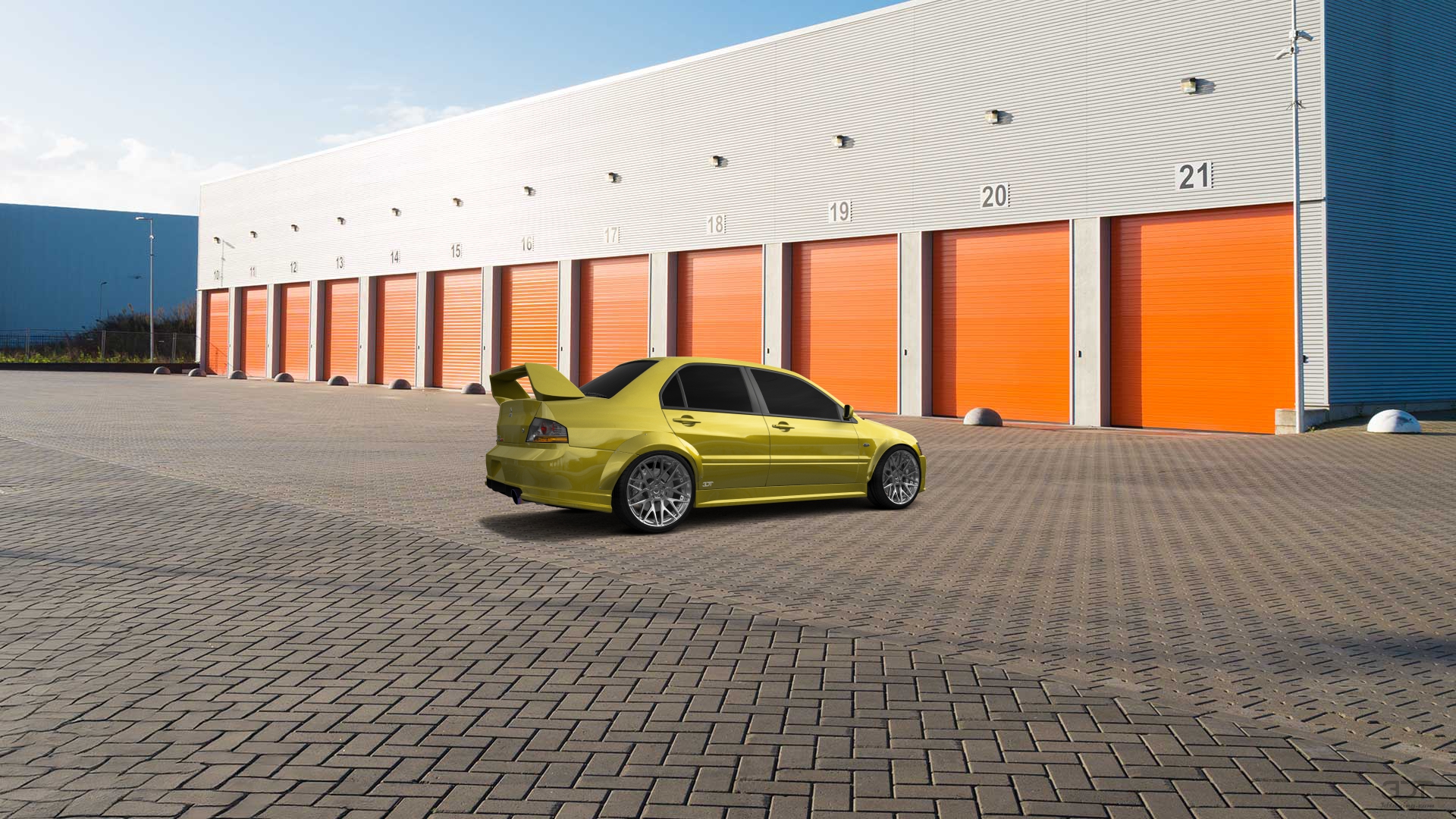 Mitsubishi Lancer Evo IX 4 Door Saloon 2005 tuning