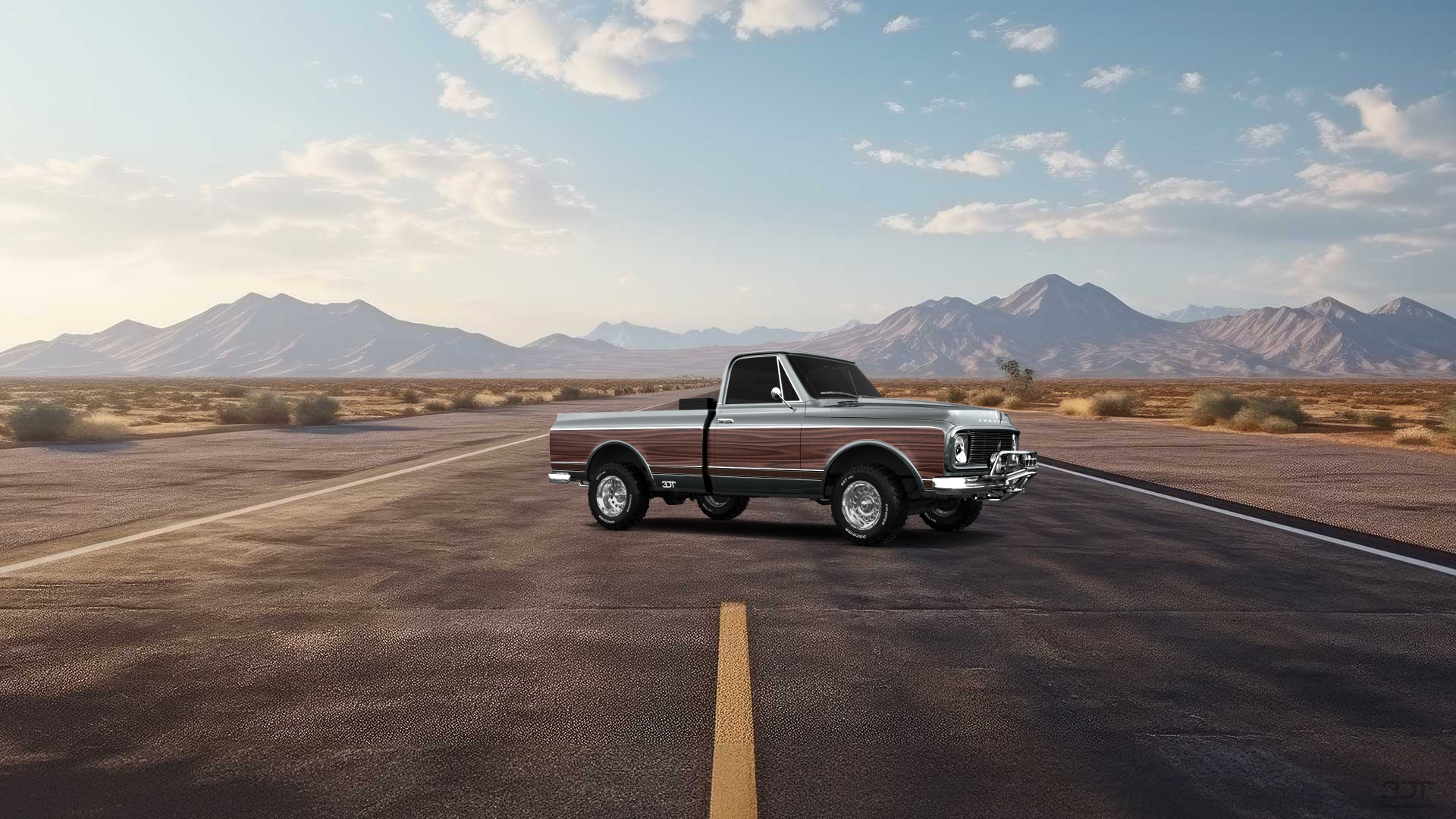 Chevrolet C-10 Cheyenne 2 Door pickup truck 1972 tuning